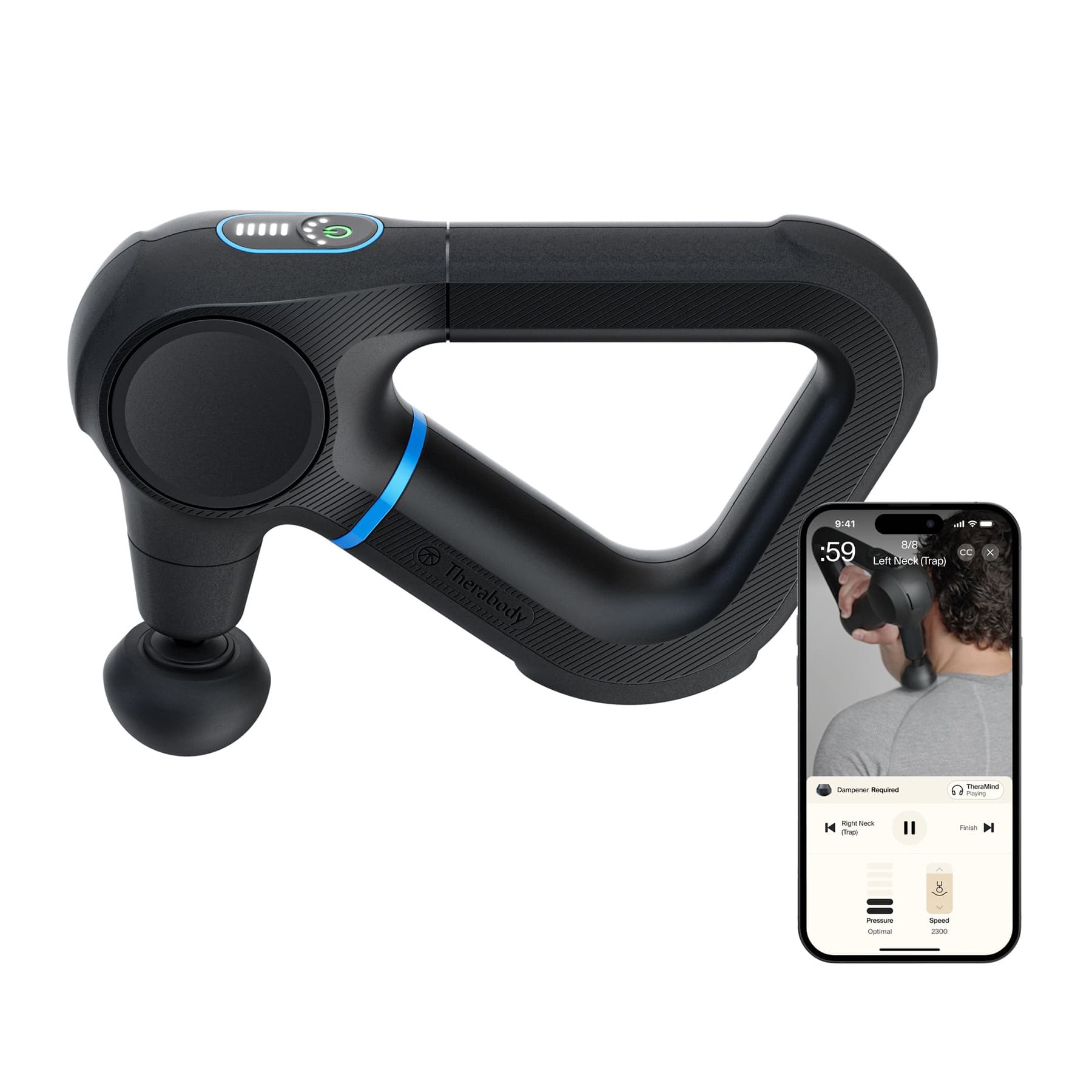 Therabody Theragun Prime G6 Hand-Held Massager, Black - Image 1