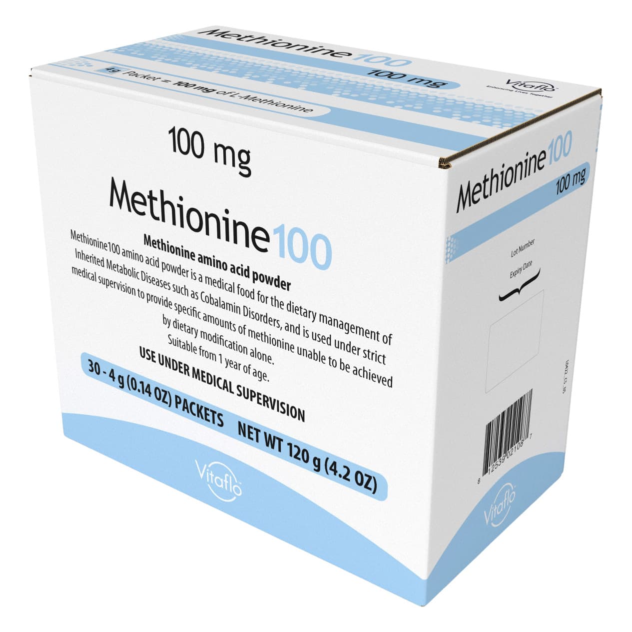 Vitaflo Methionine100 Amino Acid Powder, 4g