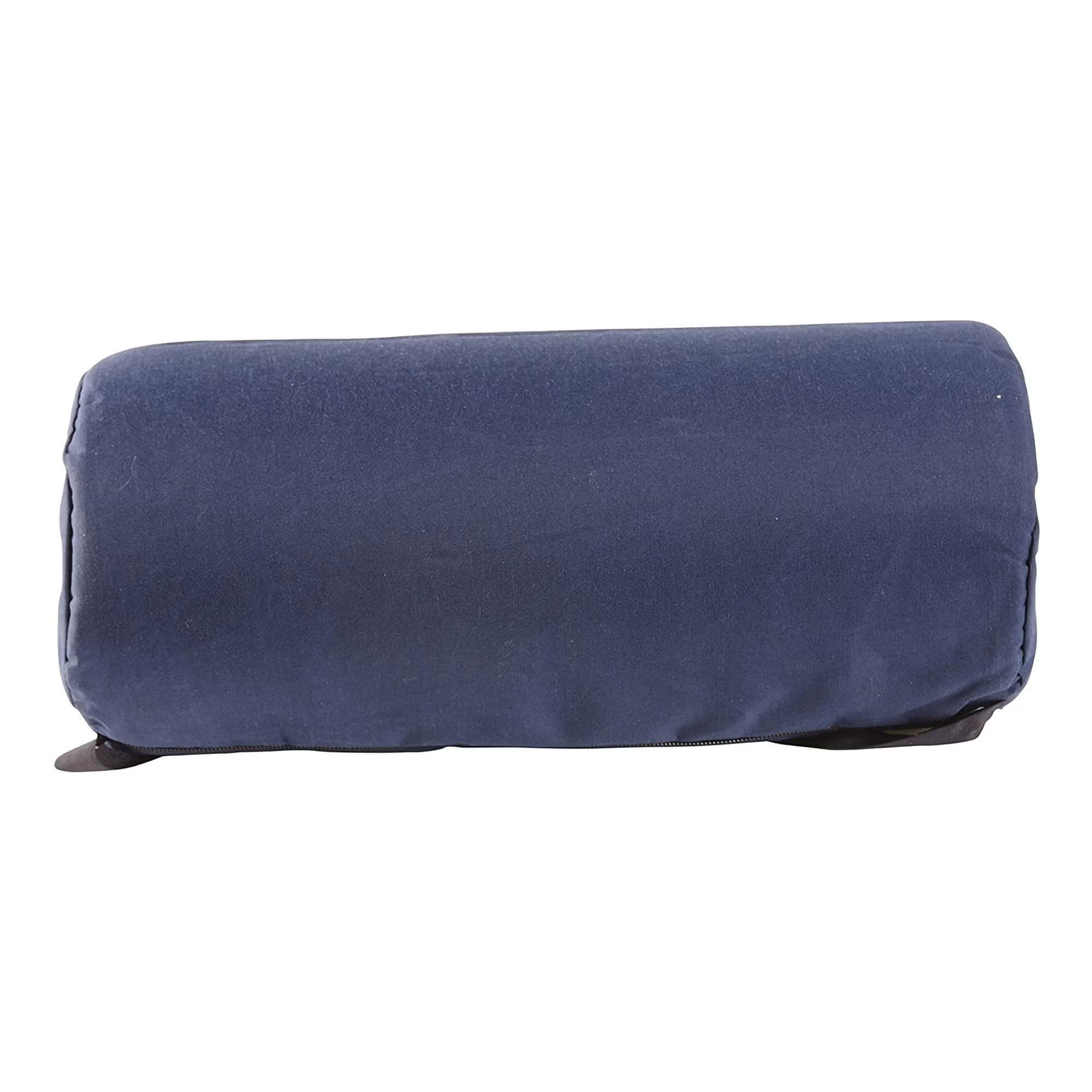 DMI Washable Lumbar Half Roll Polyester-Cotton Cover, Navy - Image 2