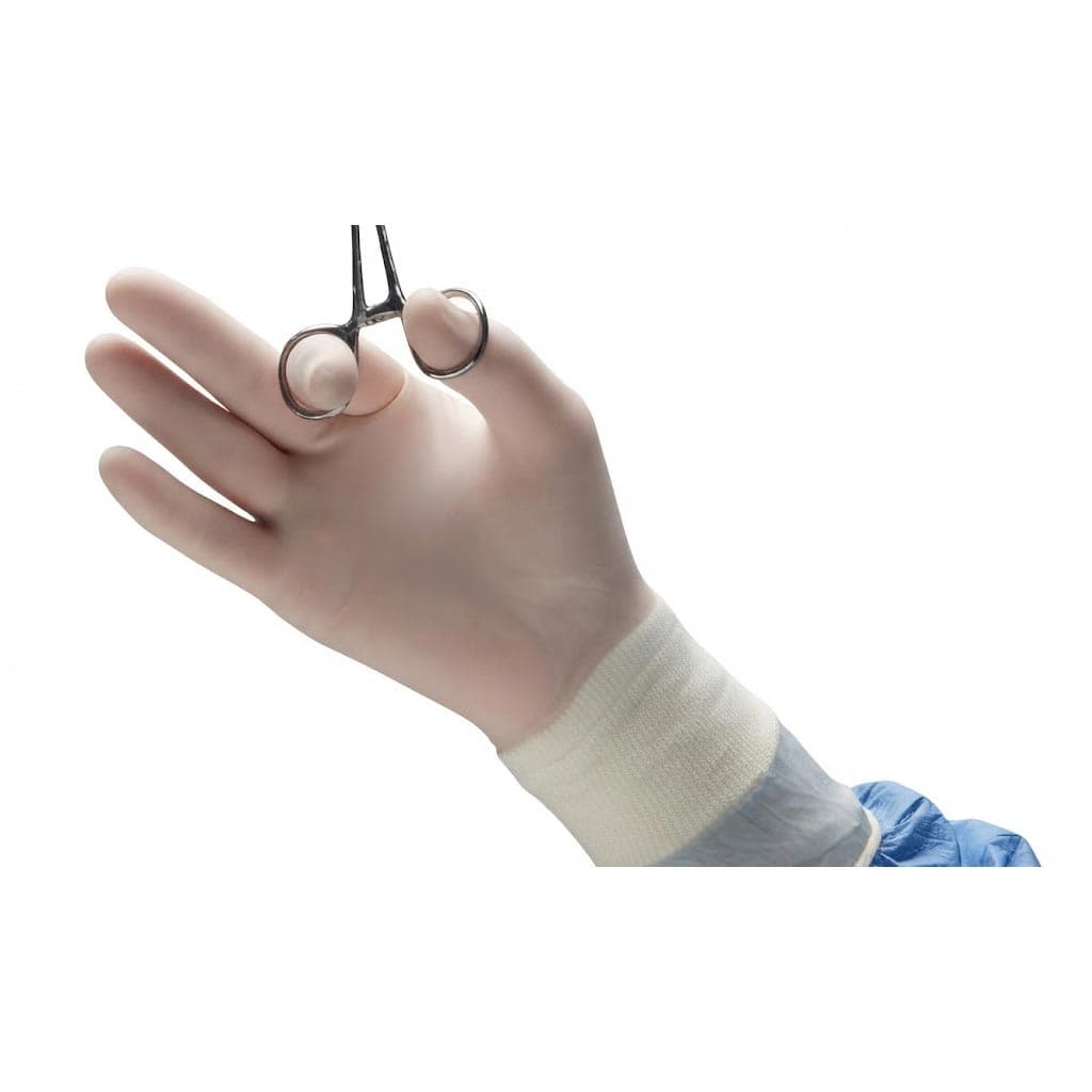 Protexis PI Micro Powder-Free Surgical Glove, Size 7 - Case of 200 - Image 1