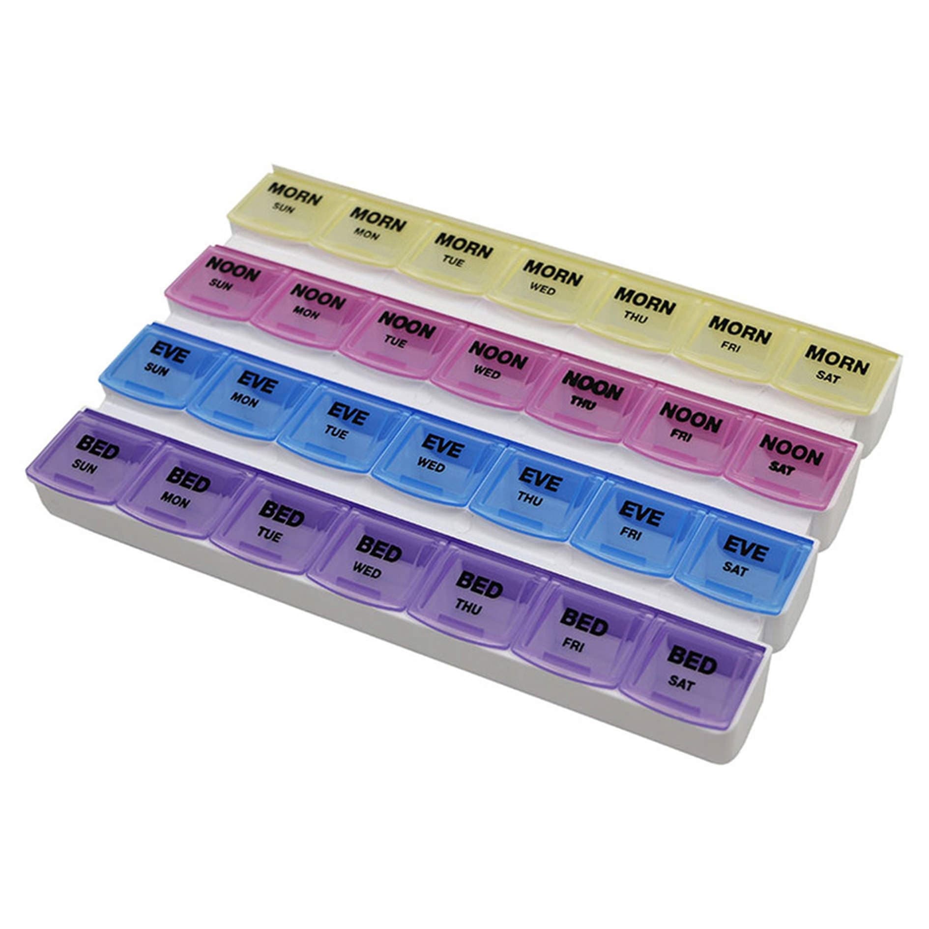 Mediplanner Pill Organizer, 1-1/4 x 5-3/4 x 9-1/4 Inch - Each - Image 3
