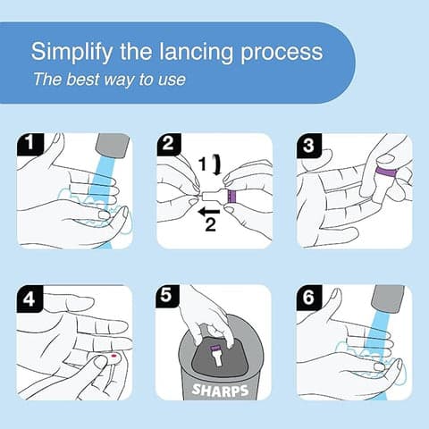 DropSafe Acti-Lance Lite Safety Lancets - Image 4