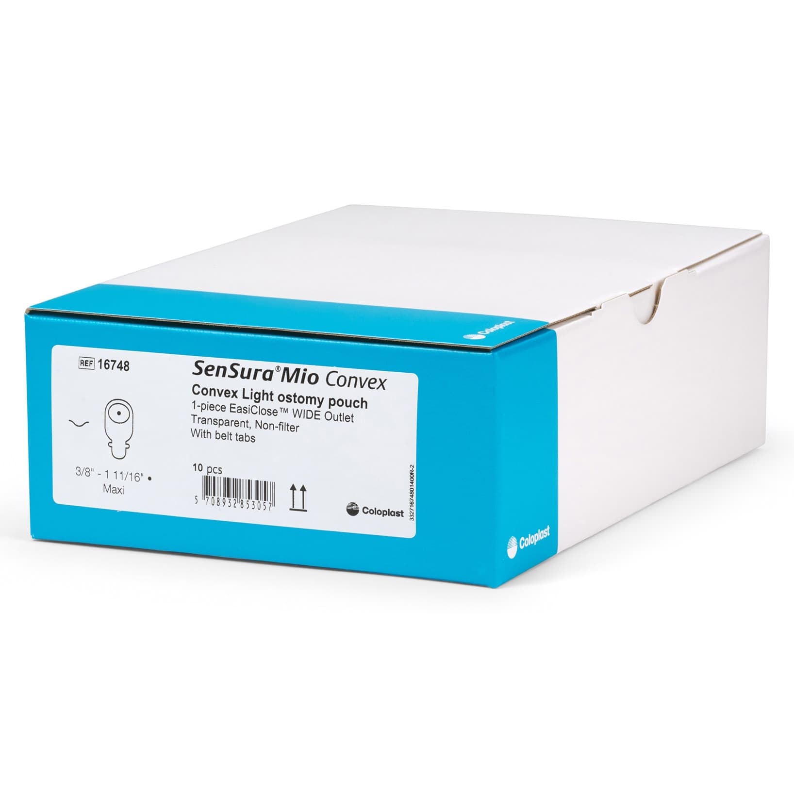 SenSura Mio Convex Light MAXI Drainable Pouch - Box of 10 - Image 5