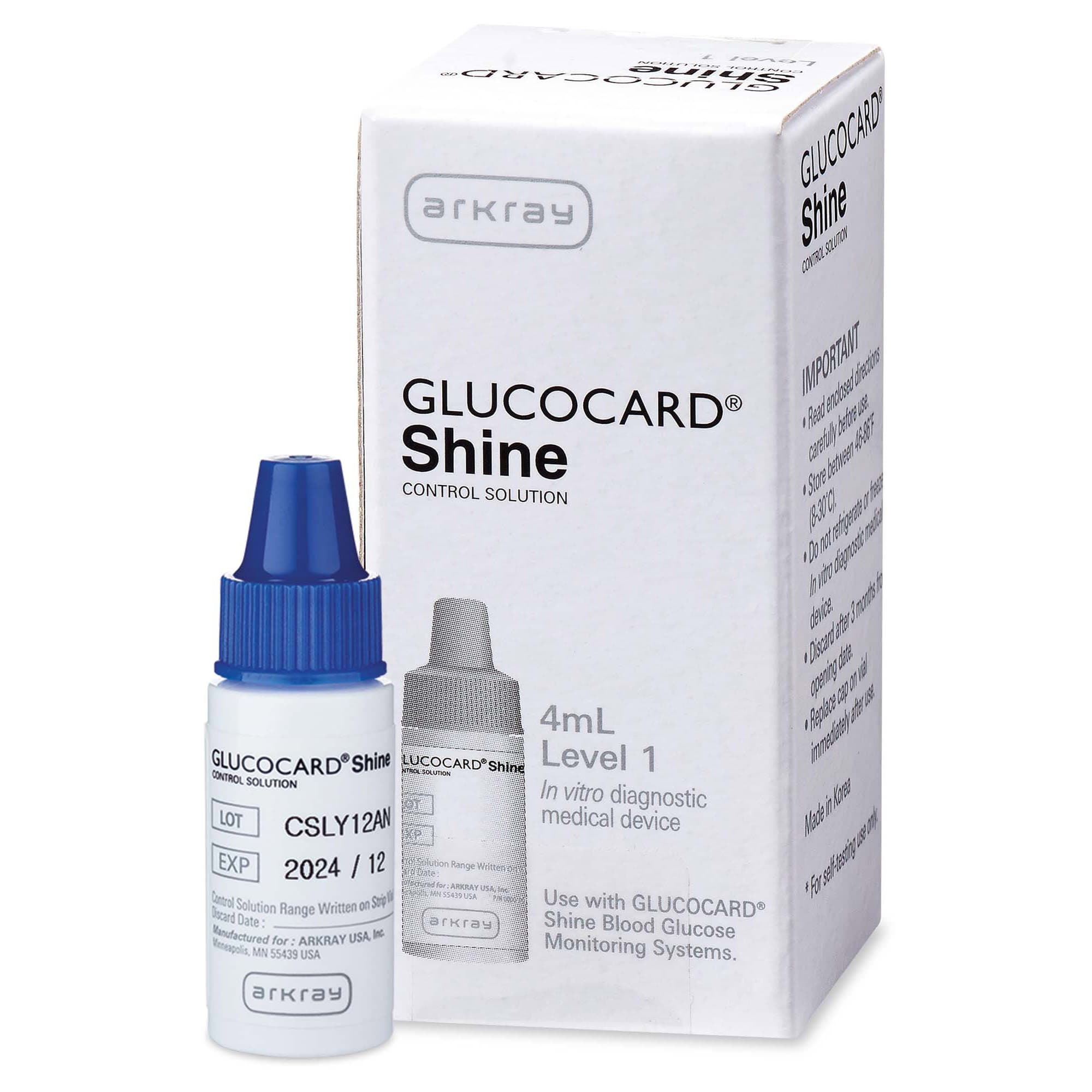 Arkray Glucocard Shine Control Solution