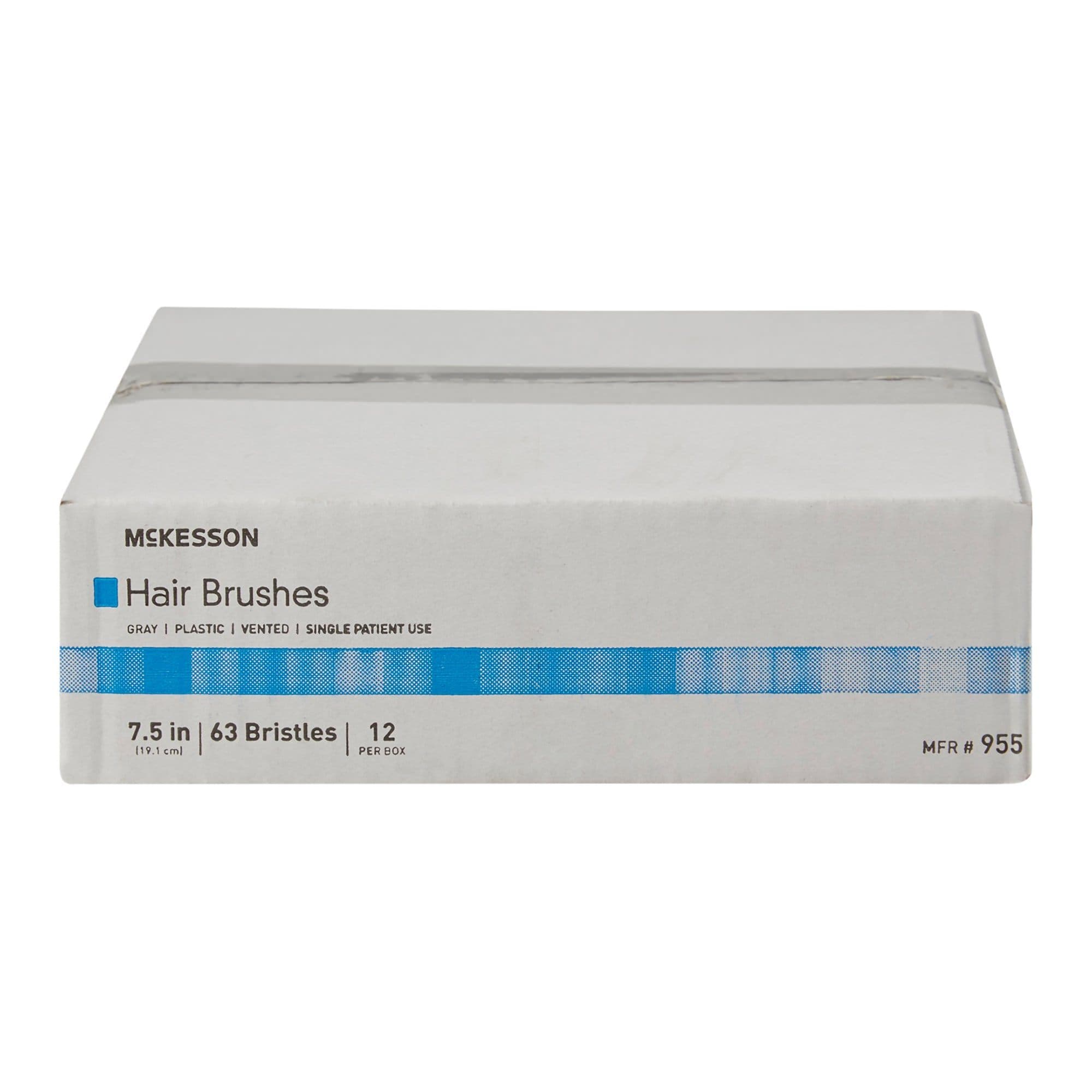 McKesson Hairbrush, 7.7 Inch - Box of 12 - Image 2