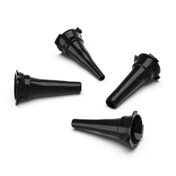 Welch Allyn Ear Speculum Tip Set, Black 2, 3, 4, 5 mm - Set of 4 - Image 2