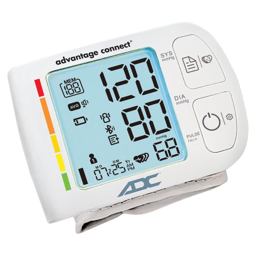 ADC Advantage Connect Digital Wrist Adult BP Monitor - Cuff 13.5-21.5 cm