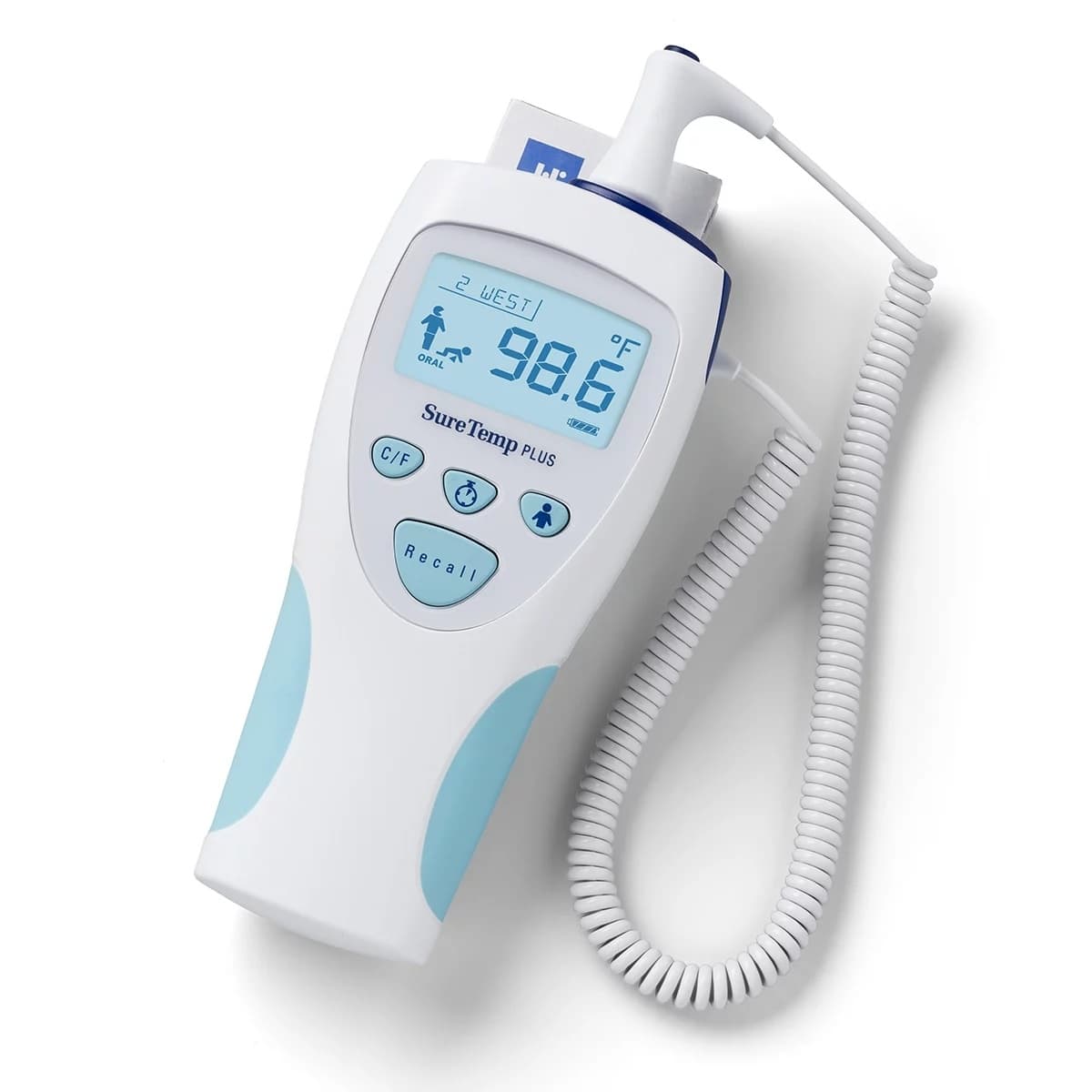 SureTemp Plus Electronic Thermometer with Wall Mount