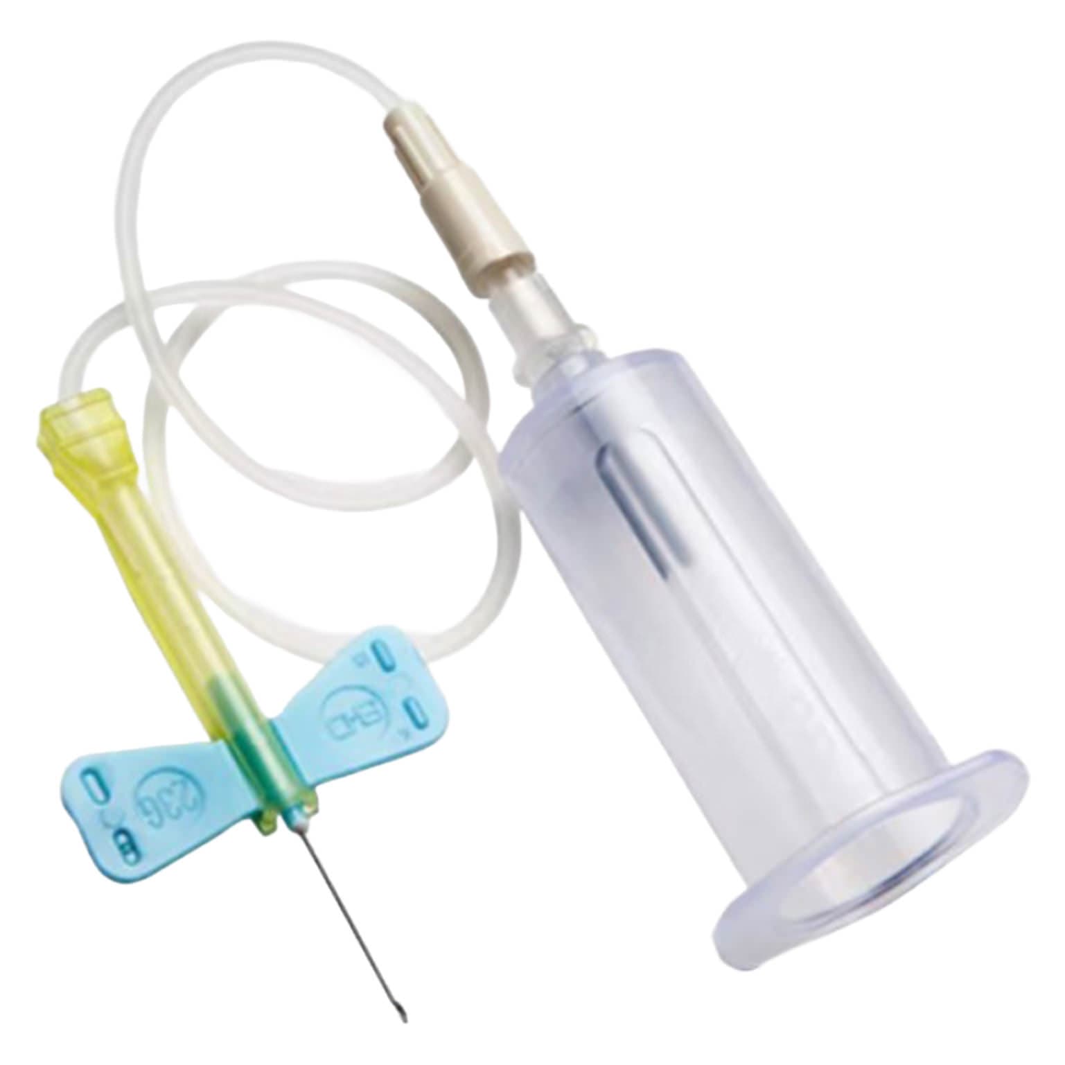 BD Vacutainer Safety-Lok Blood Collection Set, 12 Inch, 25 Gauge, Royal Blue - Each - Image 1