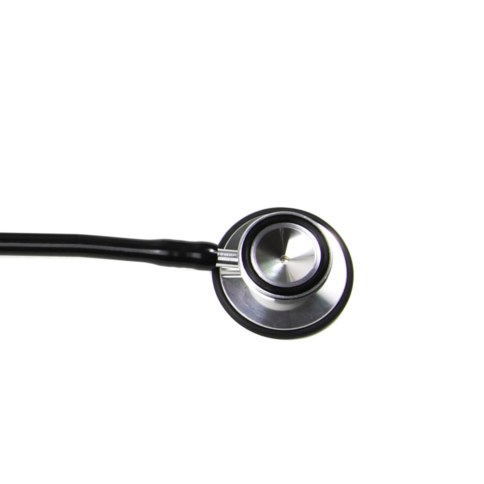 Basic Classic Stethoscope Black 1-Tube Single Lumen Adult - Image 3