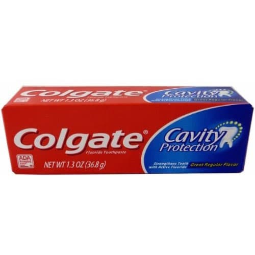 Colgate Cavity Protection Toothpaste Tube, 1 oz - Image 1