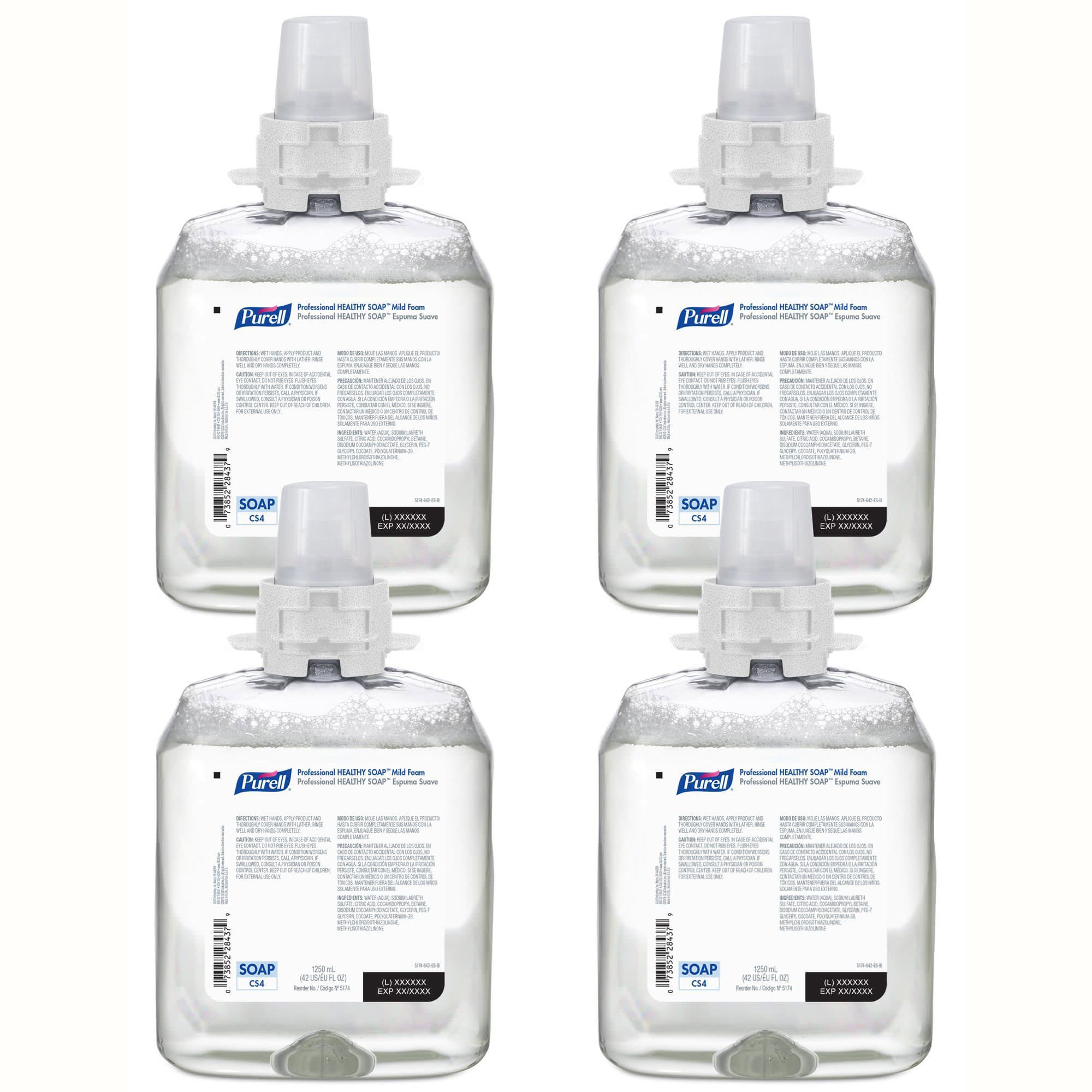 Purell Healthy Soap Mild Foam Refill for CS4 Dispenser - Case of 4 - Image 2