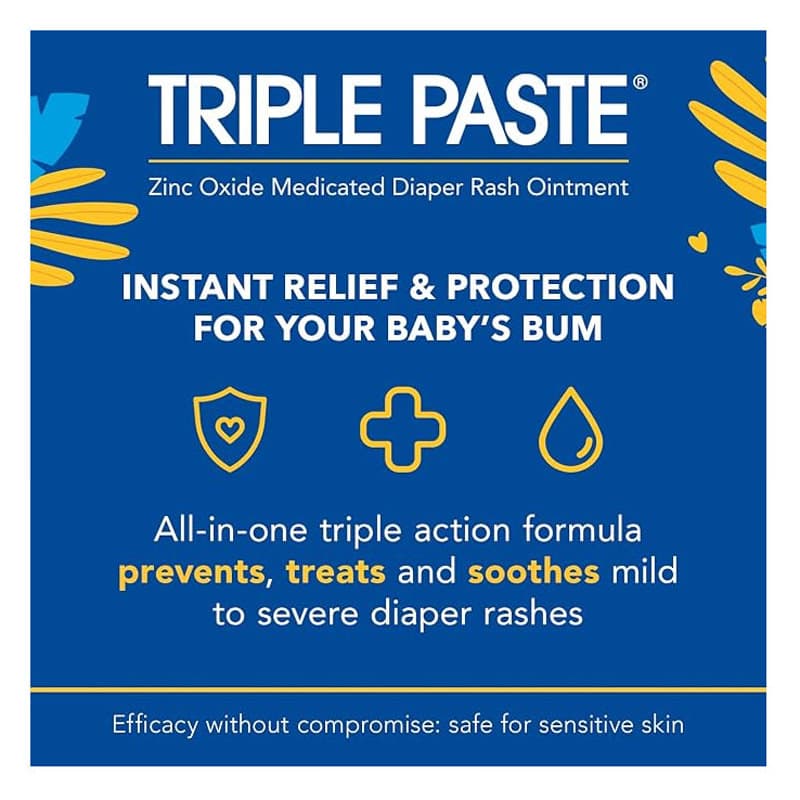 Triple Paste Diaper Rash Ointment, 2 oz - Image 3