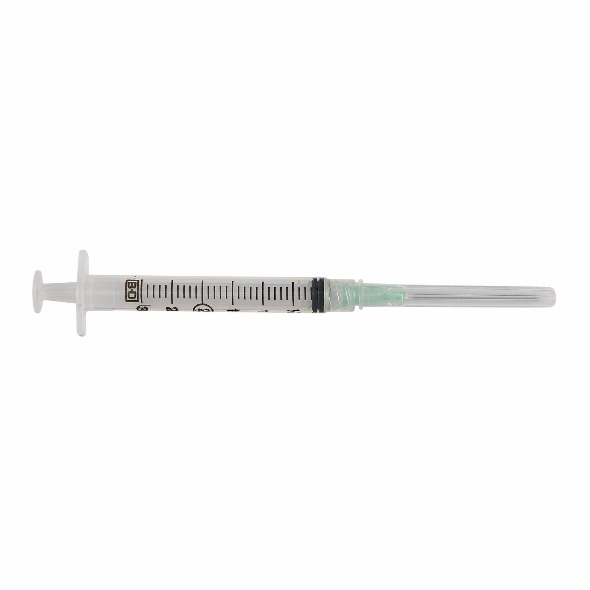 BD Luer-Lok Syringe, with Detachable PrecisionGlide Needle, 21G x 1-1/2" 3mL - Each - Image 1