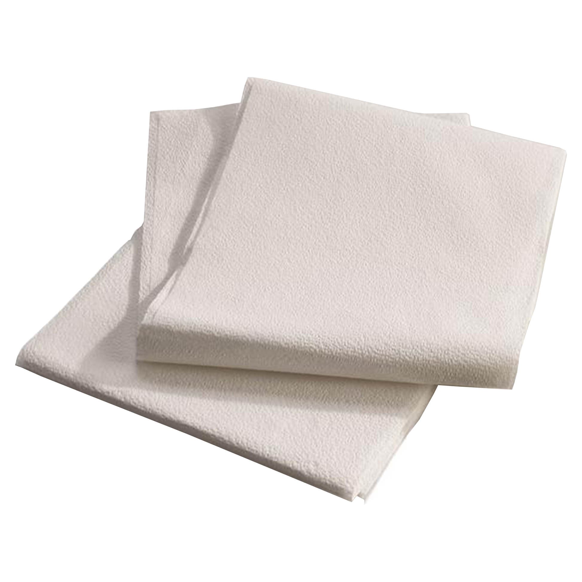 Graham Medical Products General Purpose Drape NonSterile, White, 40 W x 48 L Inch, 2-Ply Tissue - Case of 100 - Image 1