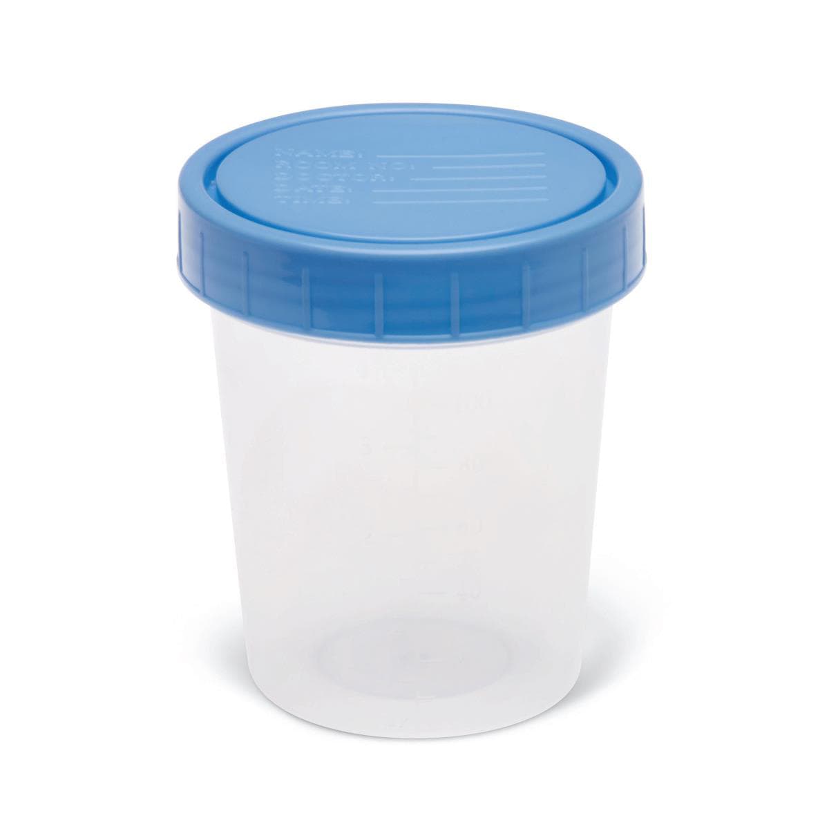 Medline OR Sterile Specimen Container, 4.5 oz. - Case of 100 - Image 1
