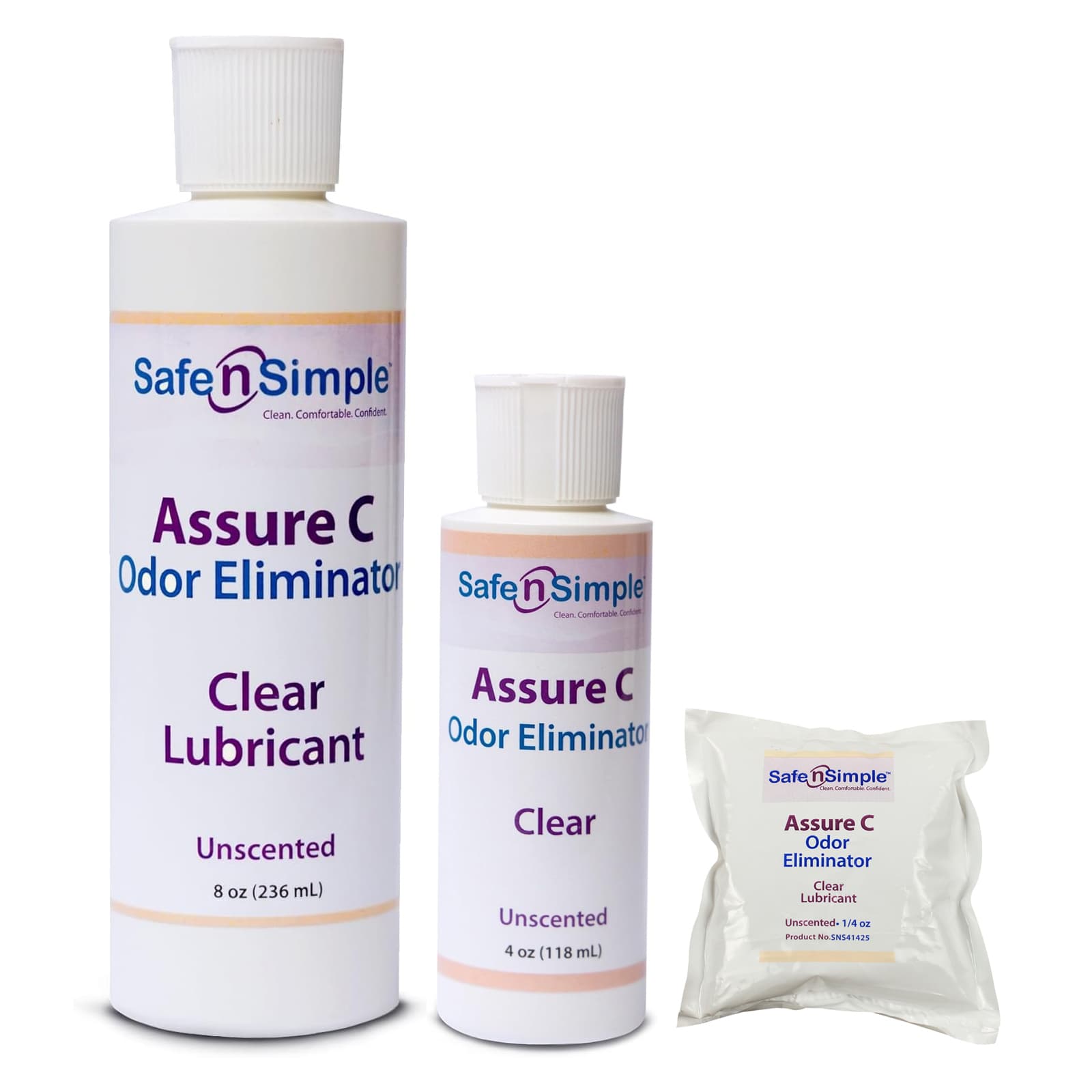 Safe n' Simple Assure C Lubricant Clear Ostomy Deodorant - Image 1