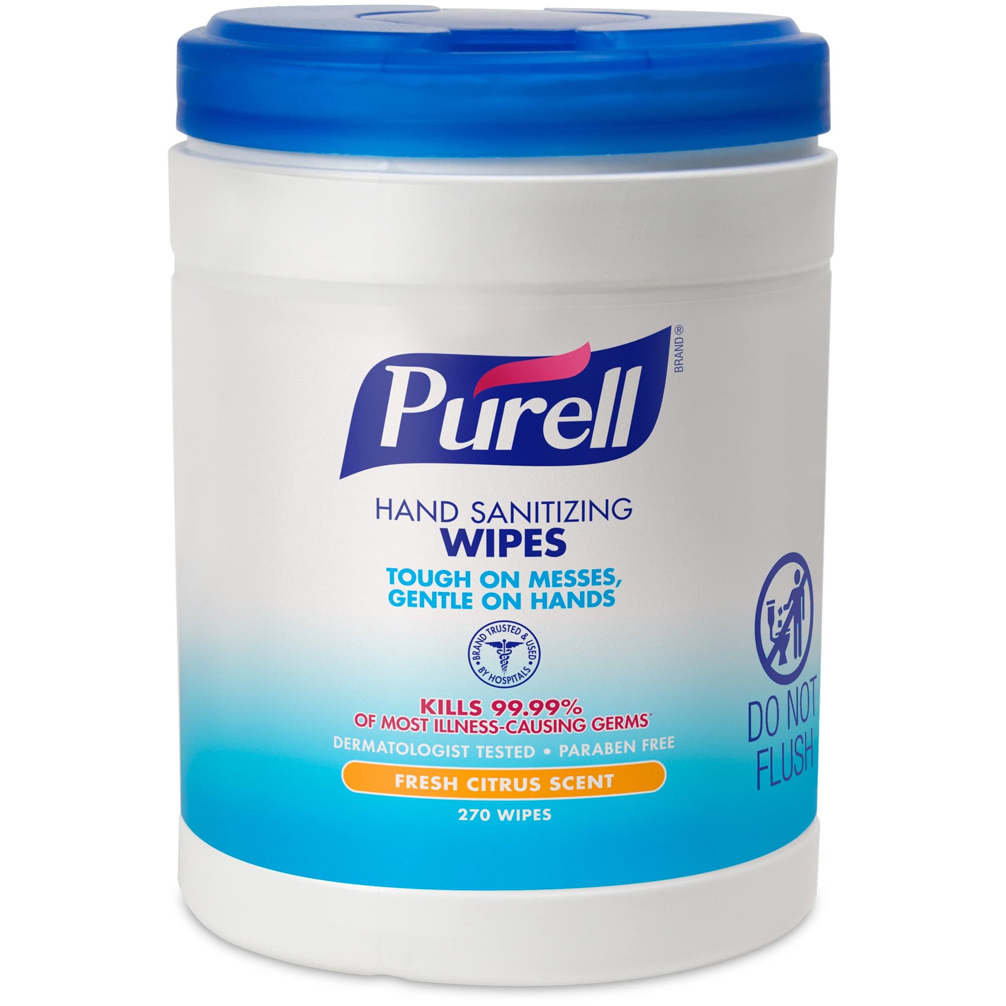 Purell Hand Sanitizing Wipe Wipe, Canister - Case of 1620 - Image 1