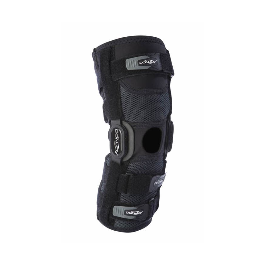 Playmaker Knee Brace Black Left or Right Knee, Medium - Each - Image 1
