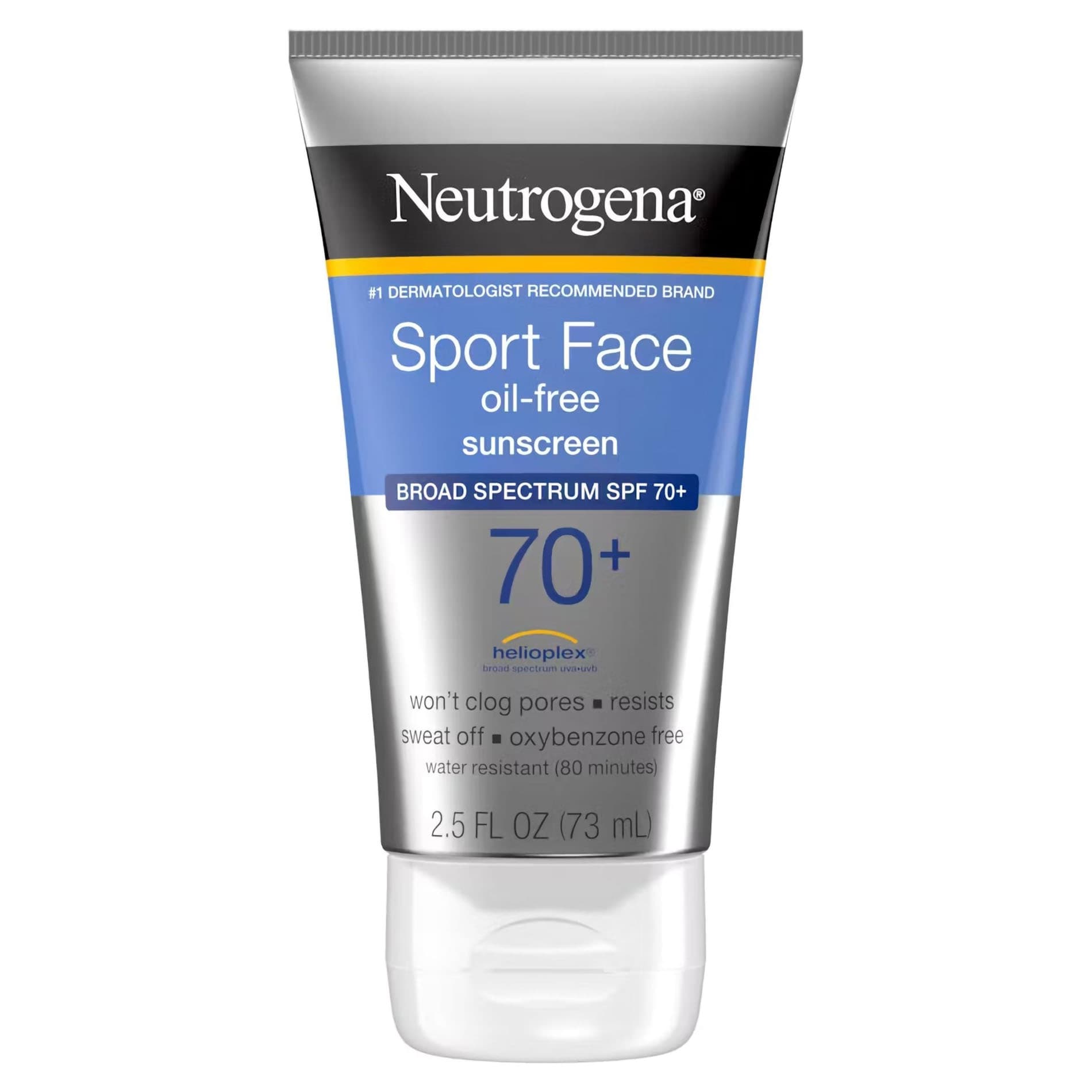 Neutrogena Sport Face Sunscreen Lotion SPF 70, 2.5 oz - Each