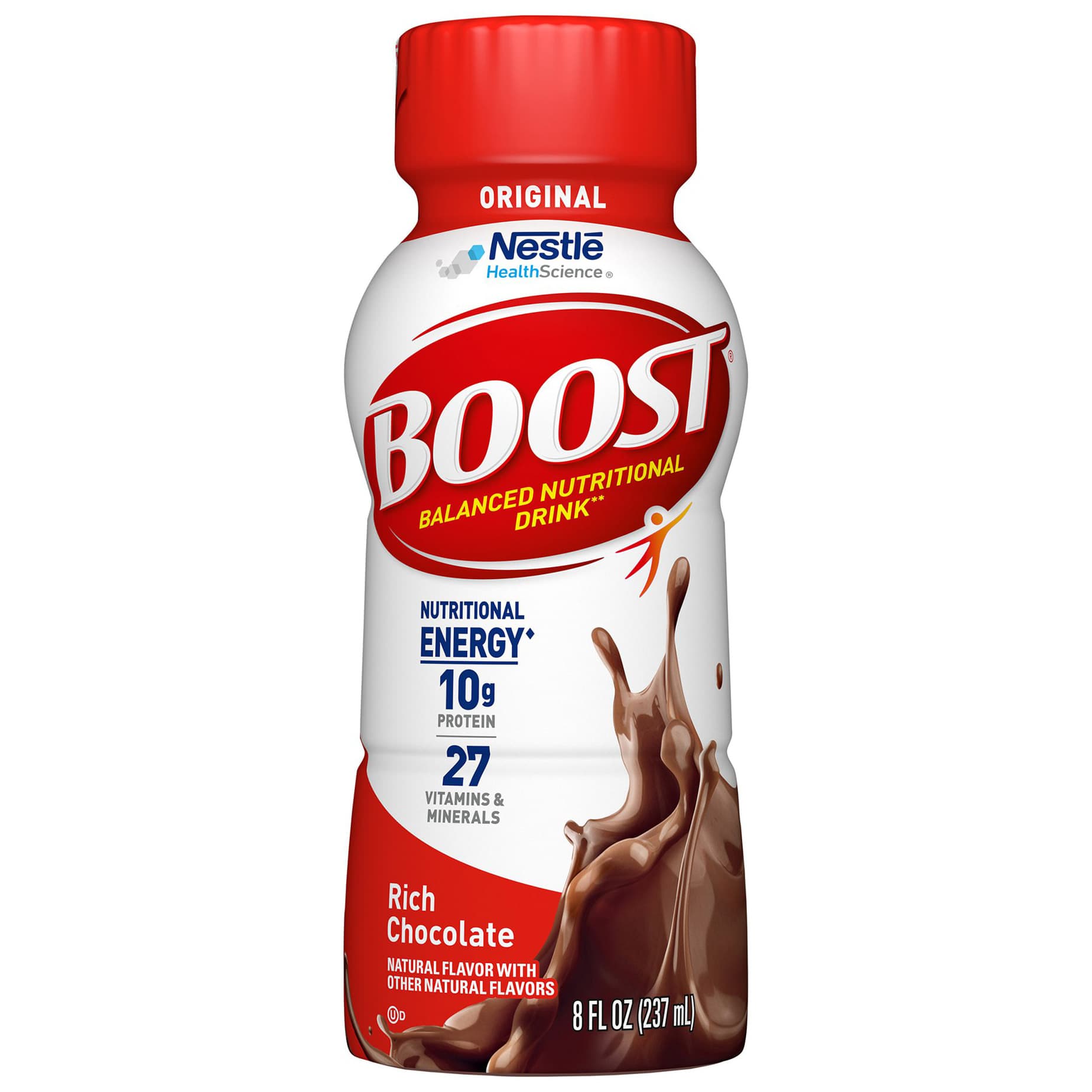 Boost Balanced Nutritional Drink, Chocolate, 8 oz - Each - Image 1