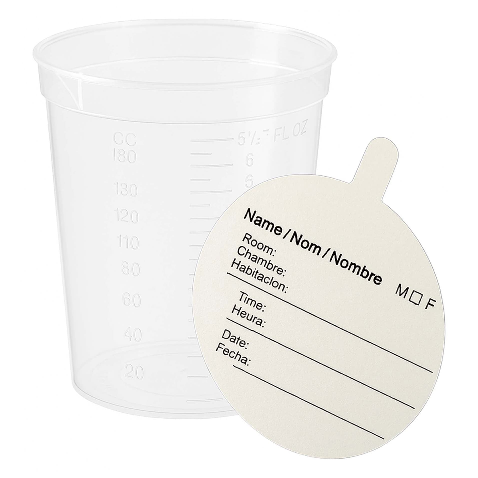 Globe Scientific Specimen Container with Pour Spout - Image 2