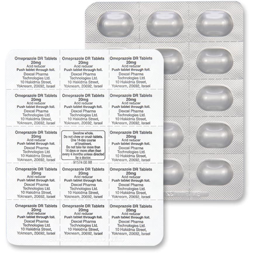 GoodSense Omeprazole Delayed Release Tablets - Image 3