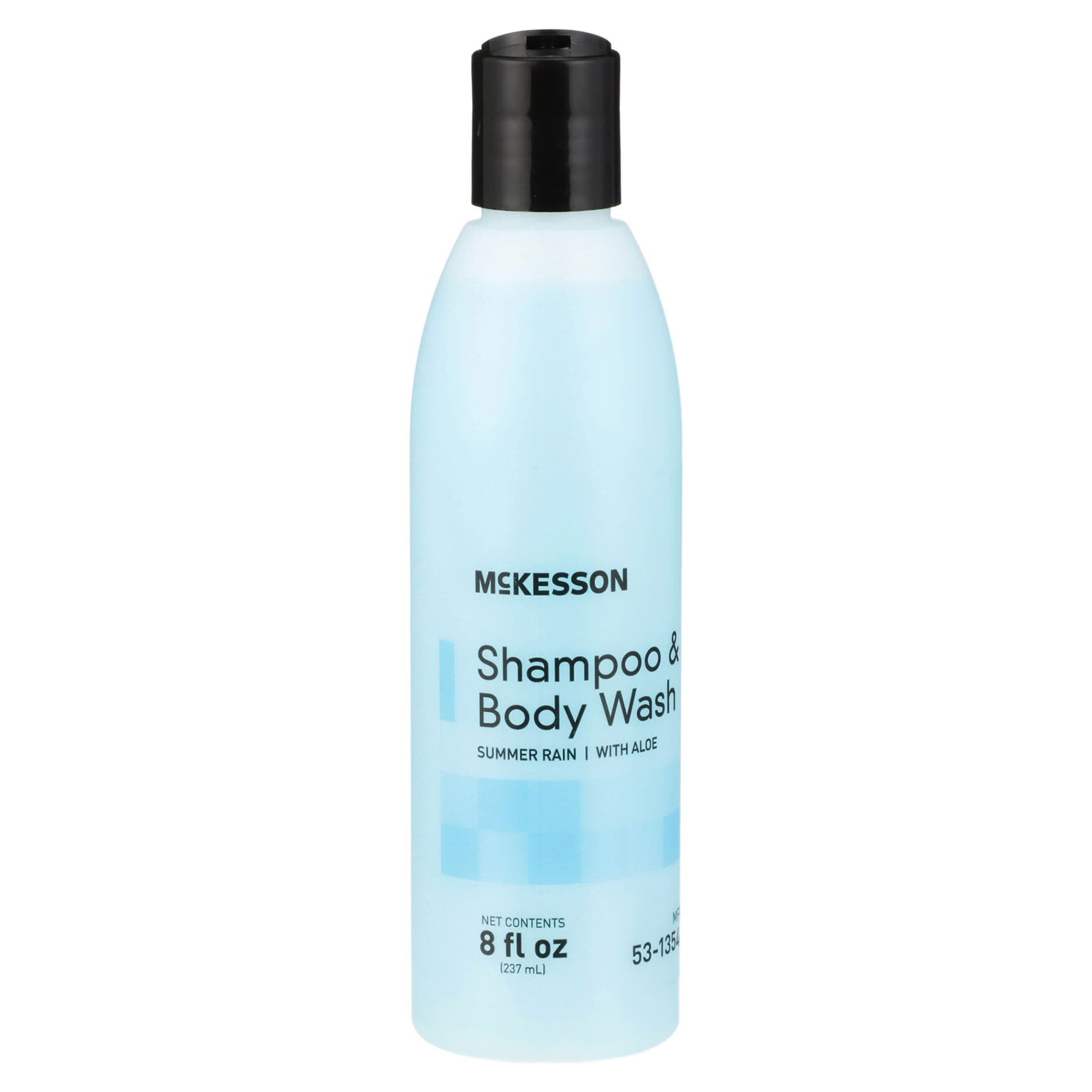 McKesson Shampoo and Body Wash with Aloe, Summer Rain Scent, 8 oz - Case of 48 - Image 1