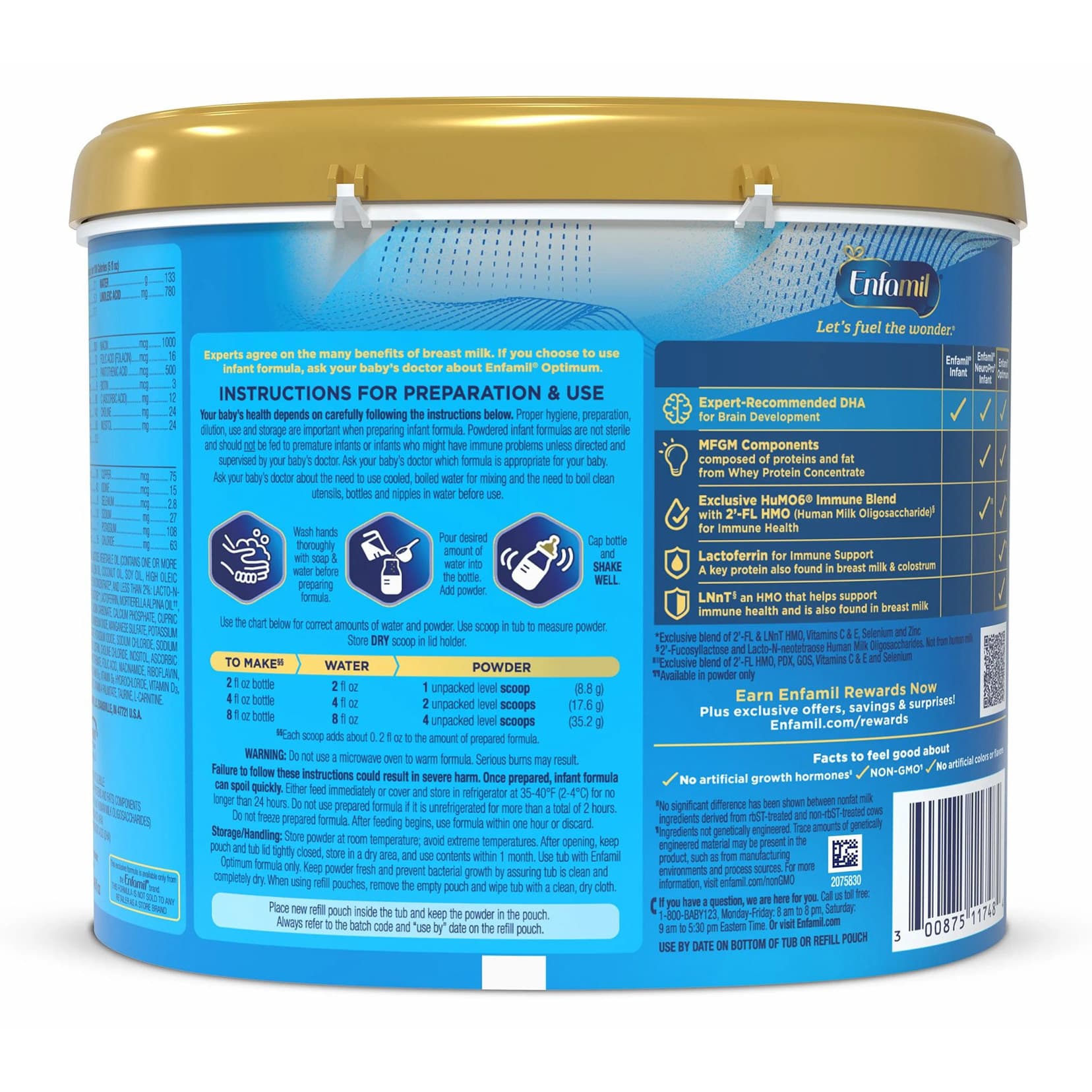 Enfamil Optimum Infant Formula with Iron - Image 2