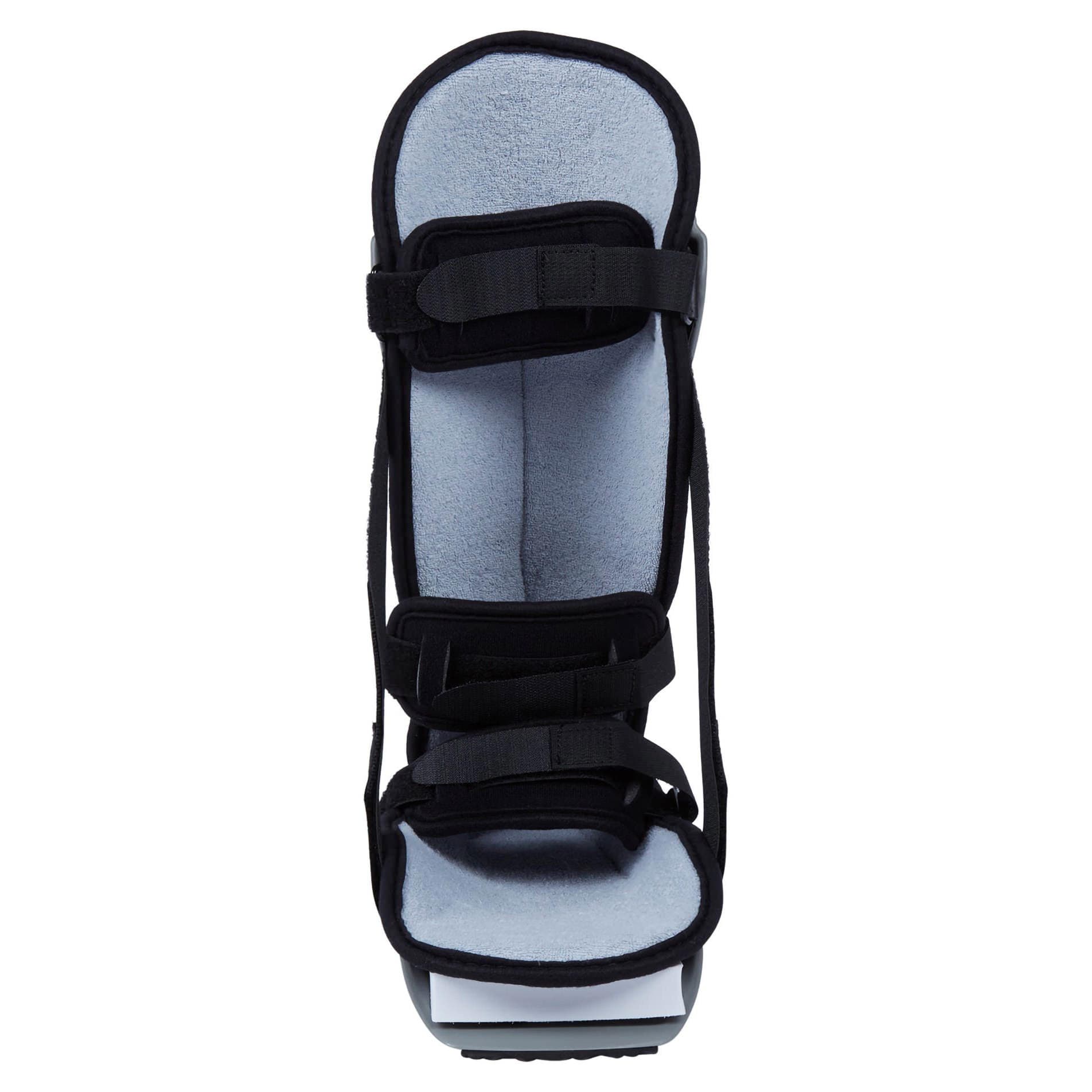 McKesson Plantar Fasciitis Night Splint Hook n Loop Closure Gray-Black - Image 2