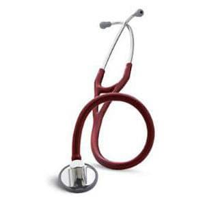 3M Littmann Master Cardiology Stethoscope, Stainless Steel Chestpiece, Burgundy - Image 1
