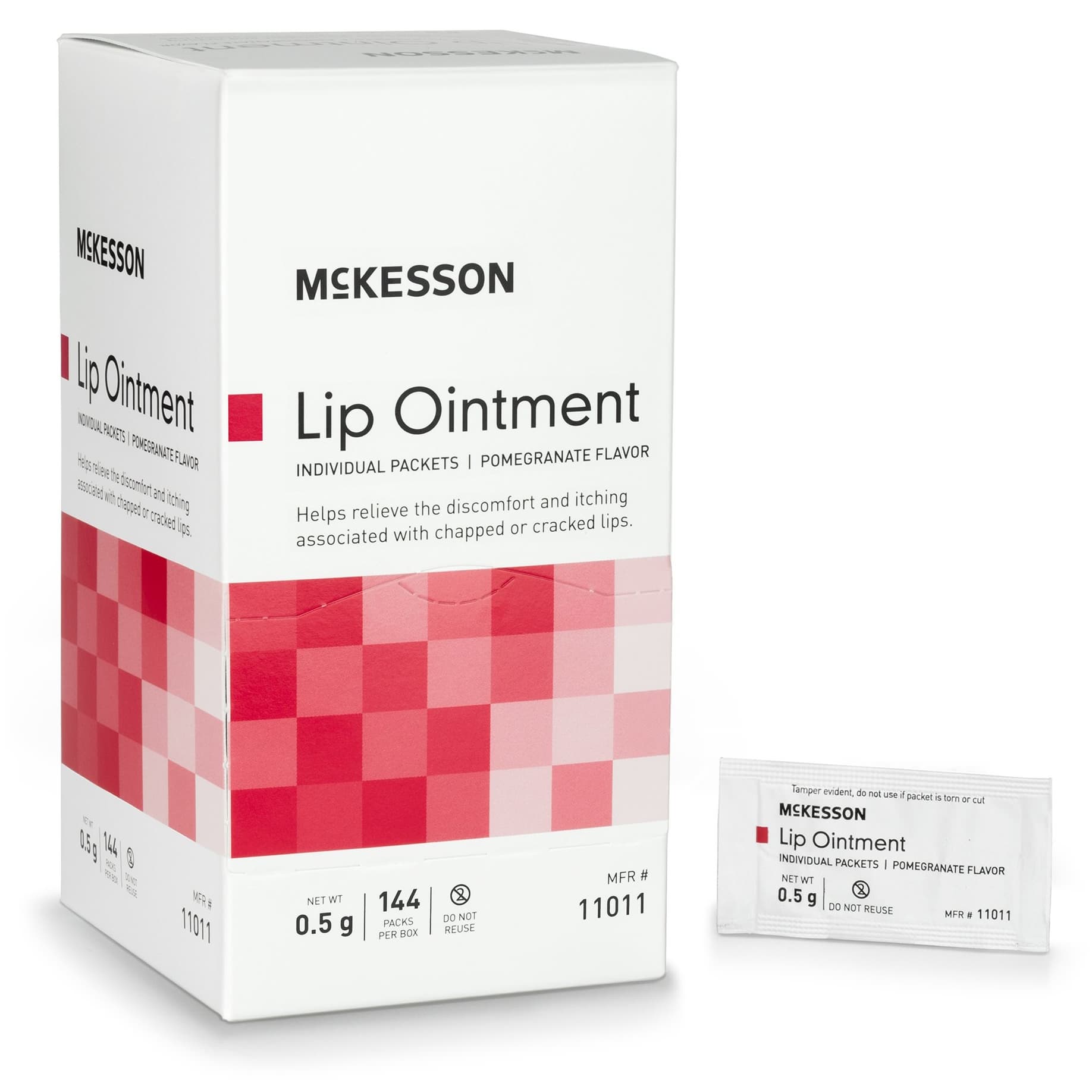 McKesson Lip Ointment, 0.5 G - Box of 144 - Image 1