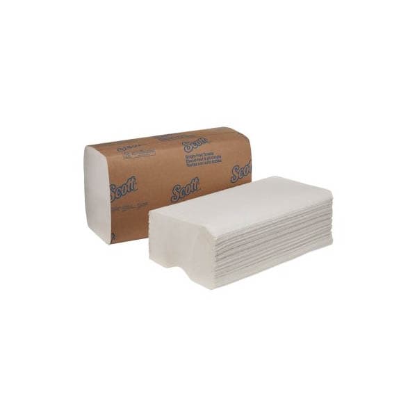 Scott 1-Ply Paper Towel, 9-3/10 x 10-1/2 Inch - Case of 4000 - Image 1