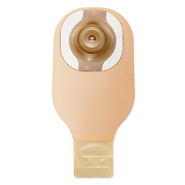 Premier 1-Piece Cut-to-Fit Drainable Pouch with CeraPlus Soft Convex Skin Barrier, Beige, Upto 1 Inch - Box of 5 - Image 1