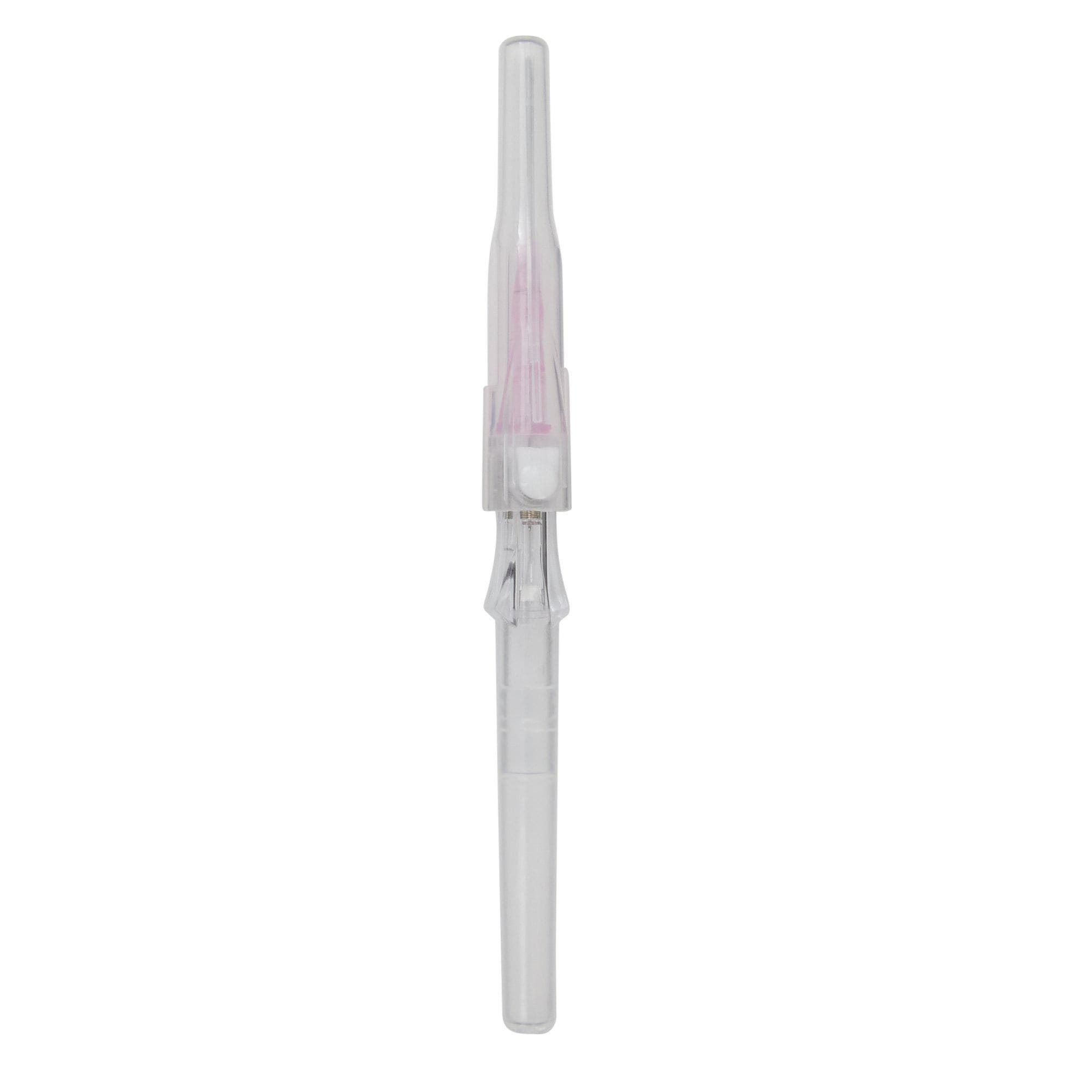 BD Insyte Autoguard Peripheral IV Catheter, Pink, 20 Gauge, 1.88 Inch - Case of 200 - Image 1