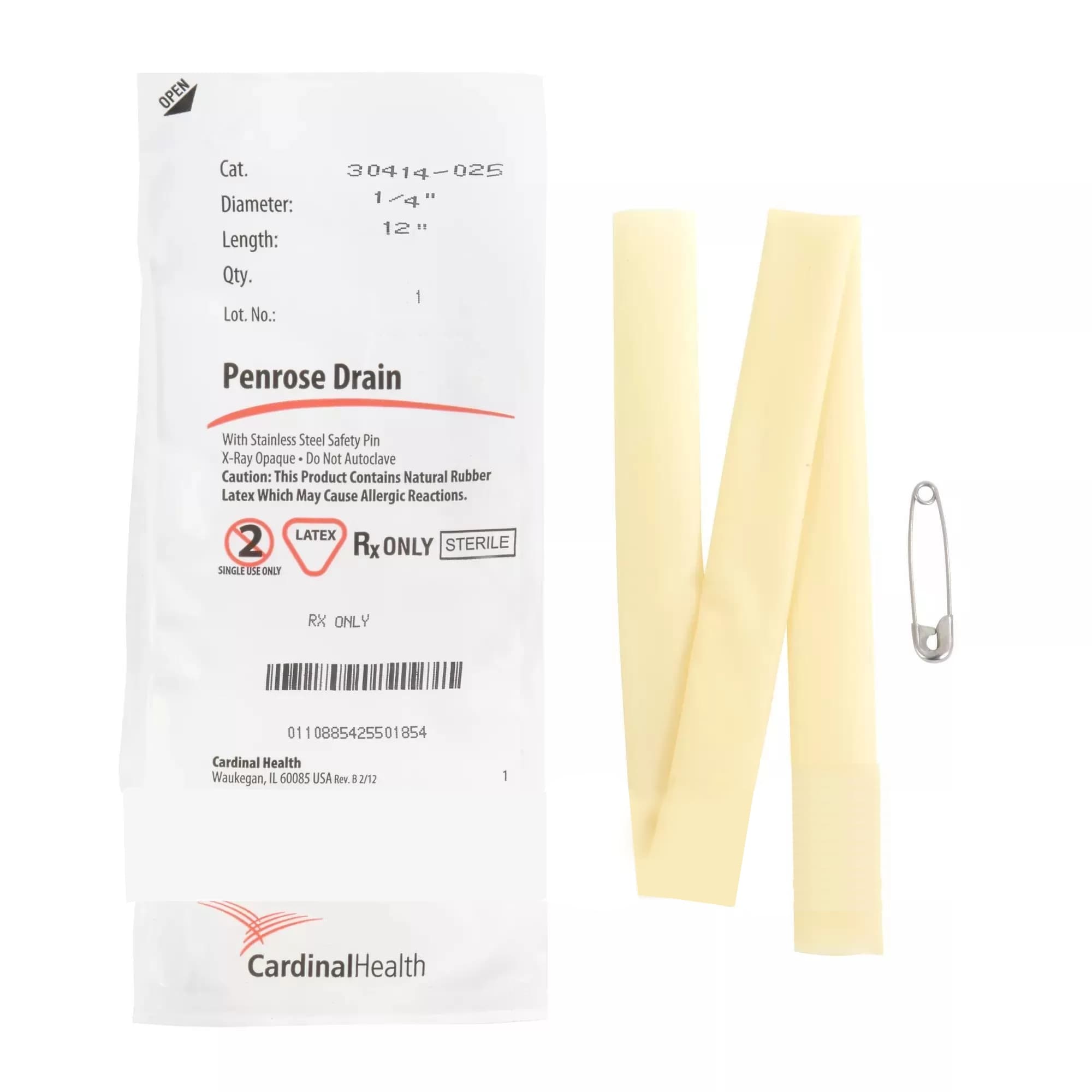 Cardinal Penrose Wound Drain Tube