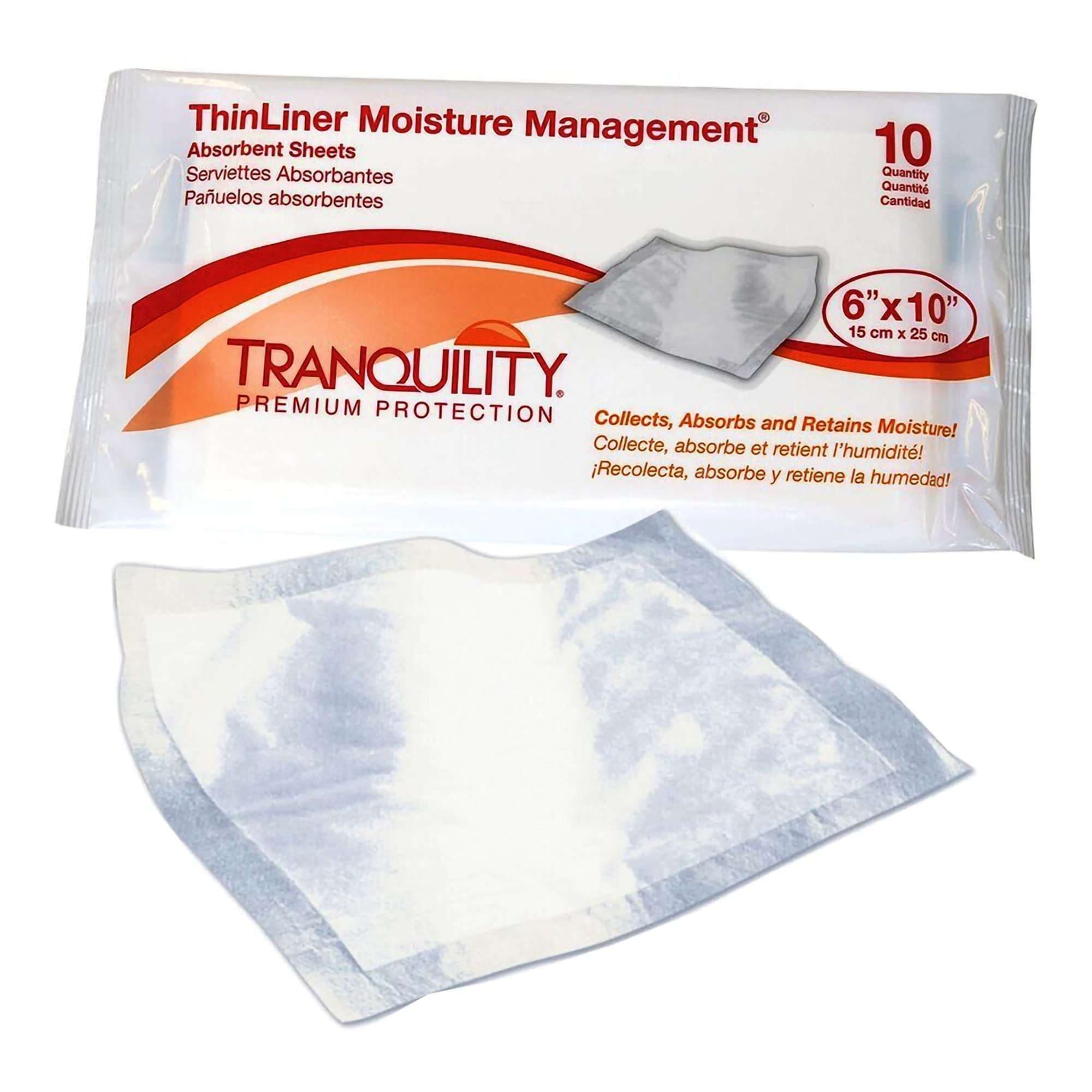 Tranquility ThinLiner Moisture Management Absorbent Sheets - Image 3