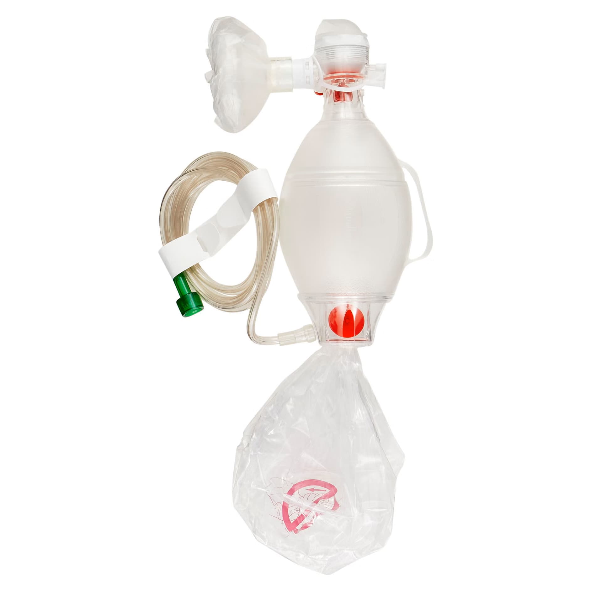 Spur II Resuscitator 2600 mL Bag 2600 mL Bag Pediatric Size Disposable Pediatric