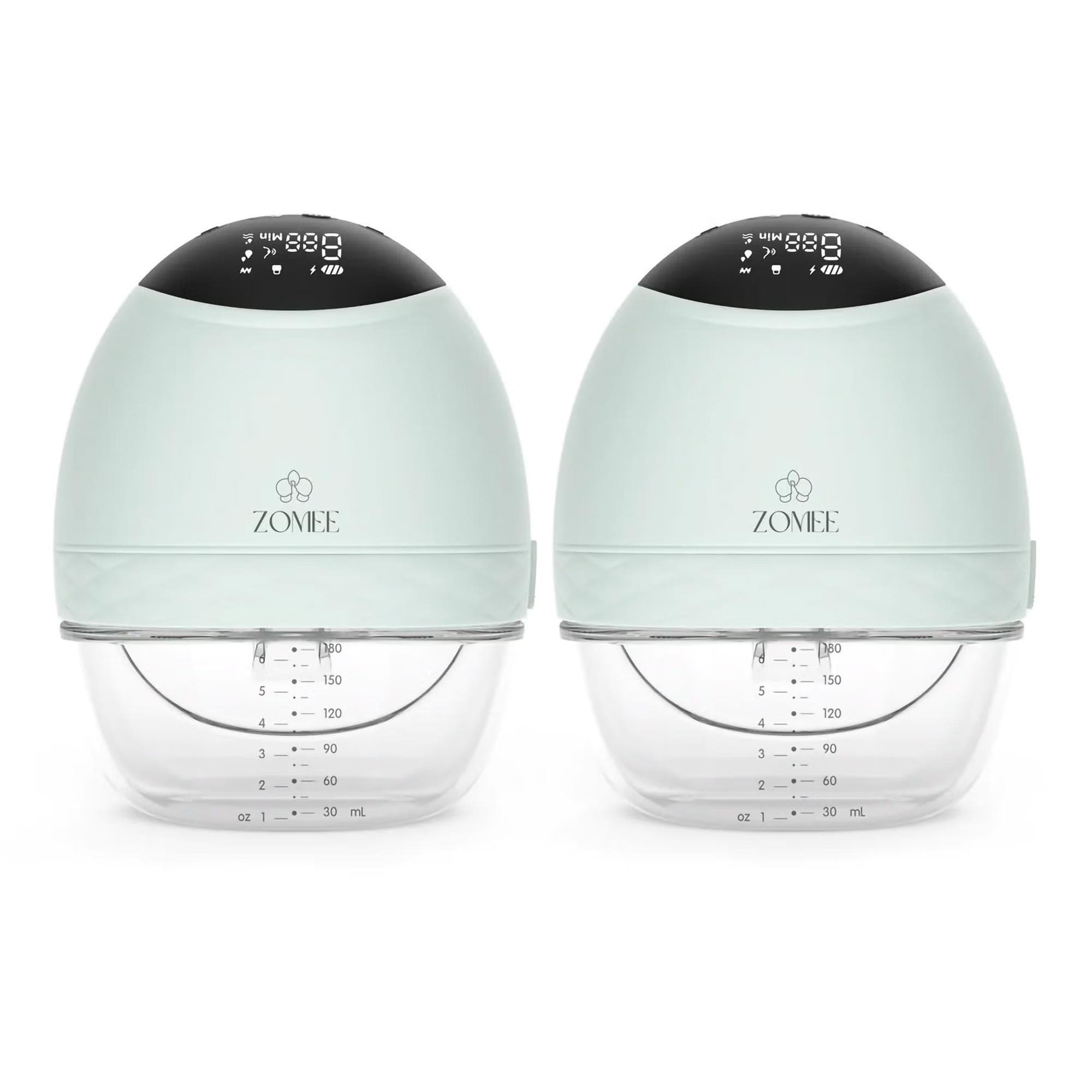 Zomee Fit Double Hands-Free Wearable Breast Pump - Case of 10 - Image 1