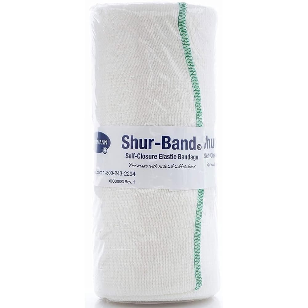 Shur-Band LF Elastic Bandage, 6 Inch X 10 Yard, Hook and Loop, Natural - Each - Image 1