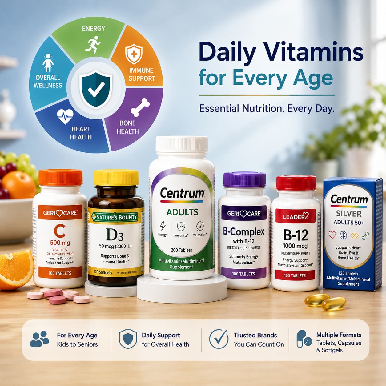 Vitamins and Multivitamins category