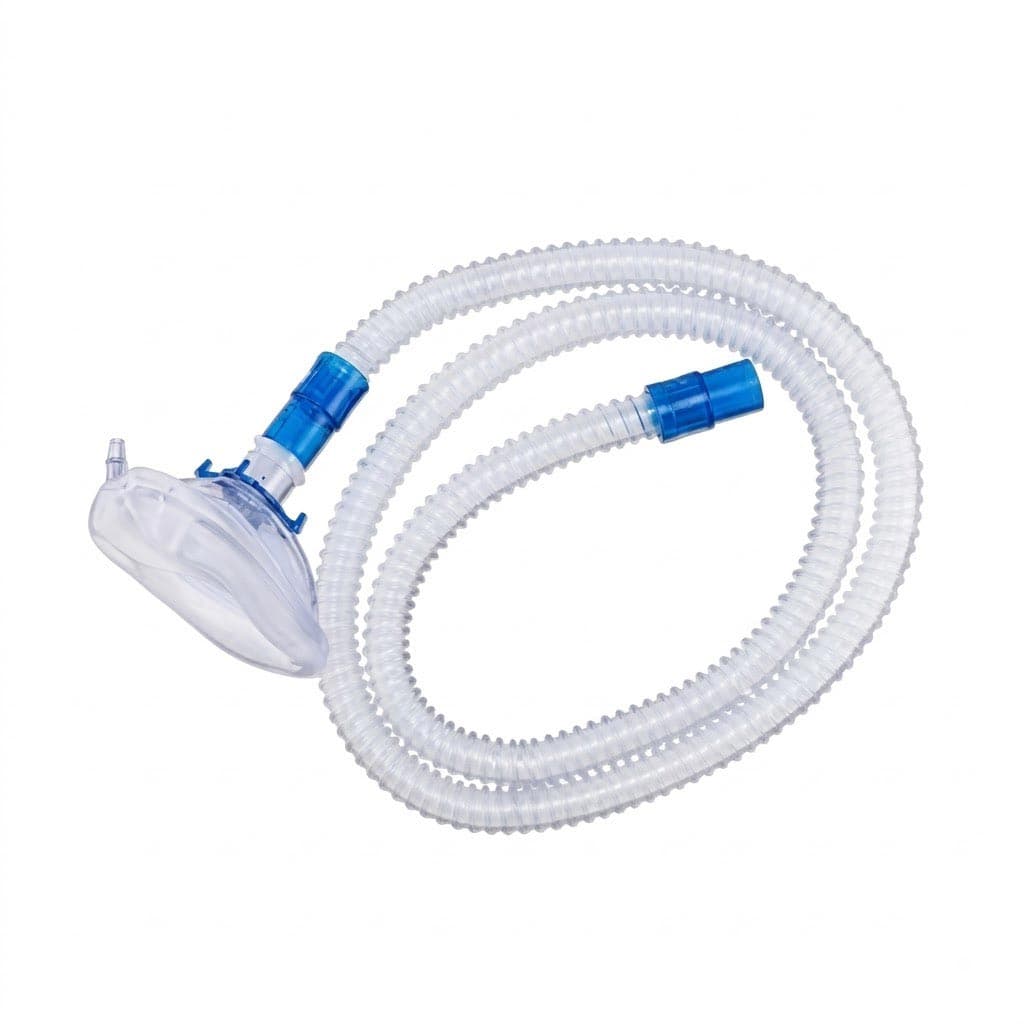 CircuitLife Cough Assist Smooth Bore Breathing Circuit and Mask, Adult - Image 1
