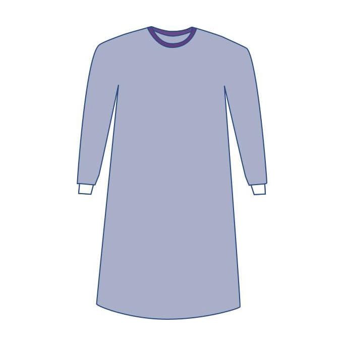 Medline Aurora Nonreinforced Gown, Size 2XL - Case of 100 - Image 1