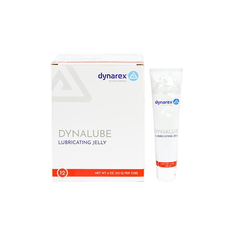 Dynarex DynaLube Sterile Lubricating Jelly, 4 oz - Box of 12 - Image 1