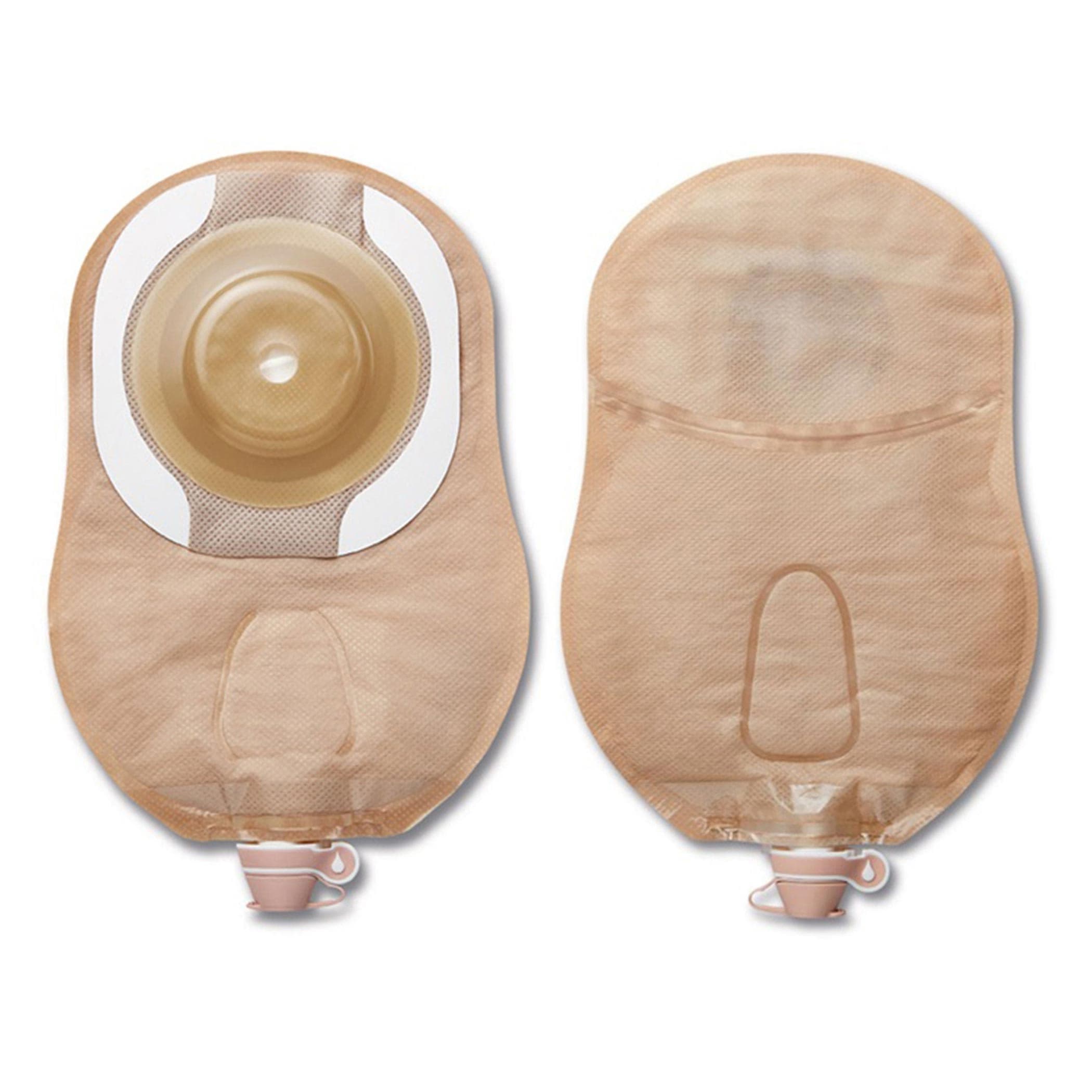 CeraPlus Soft Convex 1-Piece Pre-Cut Urostomy Pouching System, 7/8 Inch - Box of 5 - Image 1