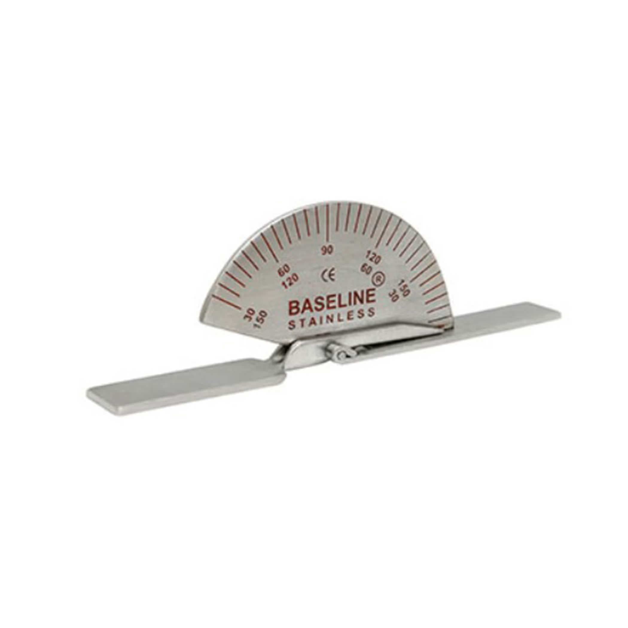 Baseline Stainless Steel Finger Goniometer, Small Finger, 3.5 Inch - Image 1