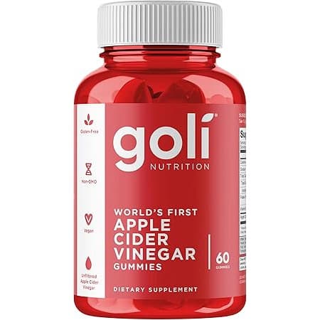 Goli Nutrition, Apple Cider Vinegar Gummies, 60 Count - Each - Image 1