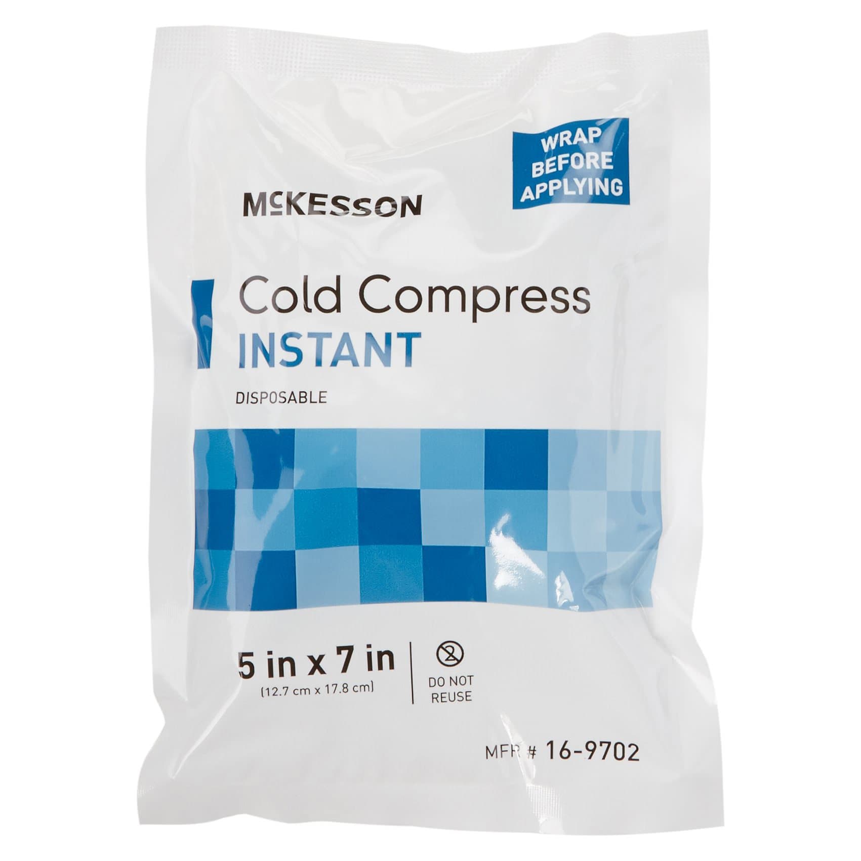 McKesson Disposable Instant Cold Pack, 5 x 7 Inch - Image 1