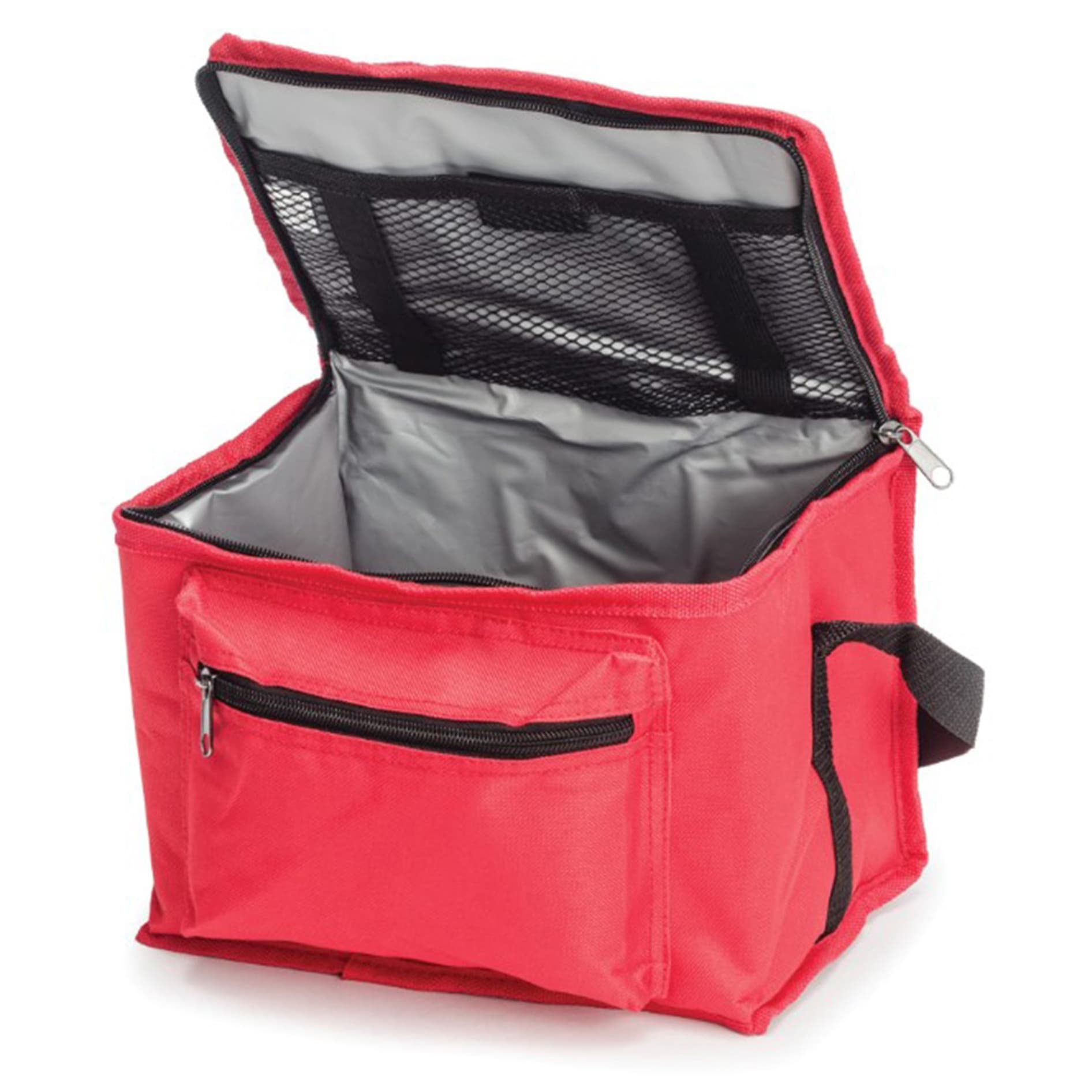 Hopkins Premium Insulated Biohazard Specimen Transport Tote, Red, 5-1/2 x 7 x 9 Inch - Image 2