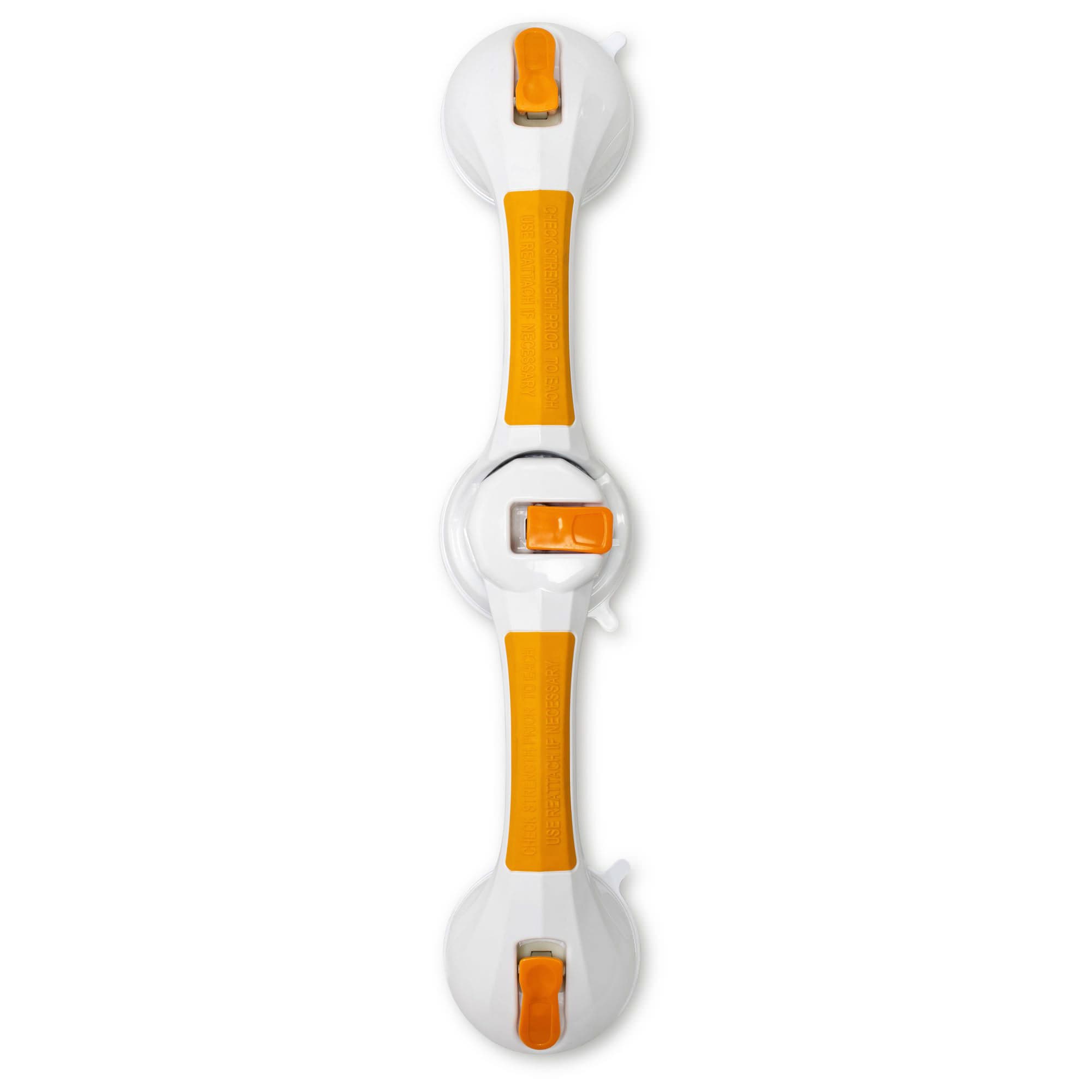 McKesson Plastic Rotating Suction-Cup Grab Bar, 19.75 Inch - Image 1